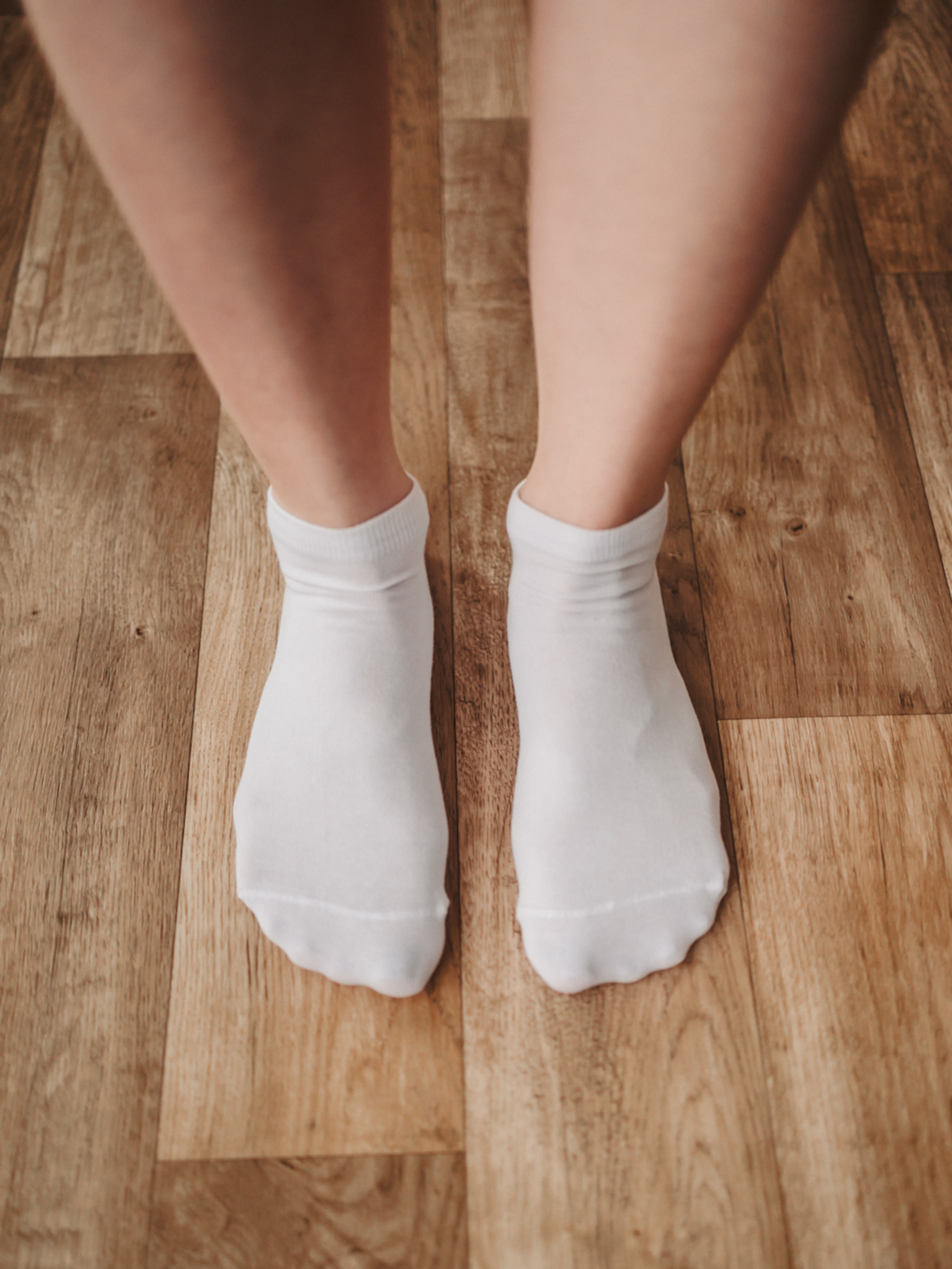 Chaussettes pieds nus - Coupe basse - Essentials - Blanc