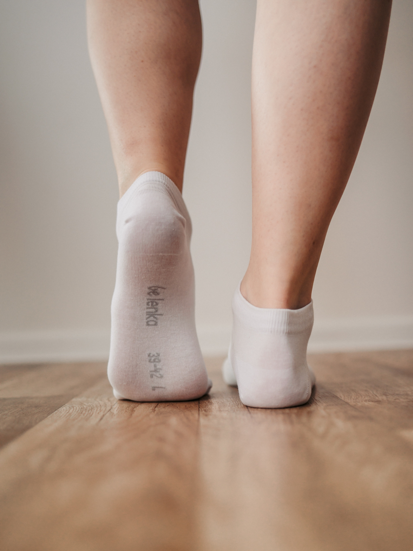 Chaussettes pieds nus - Coupe basse - Essentials - Blanc