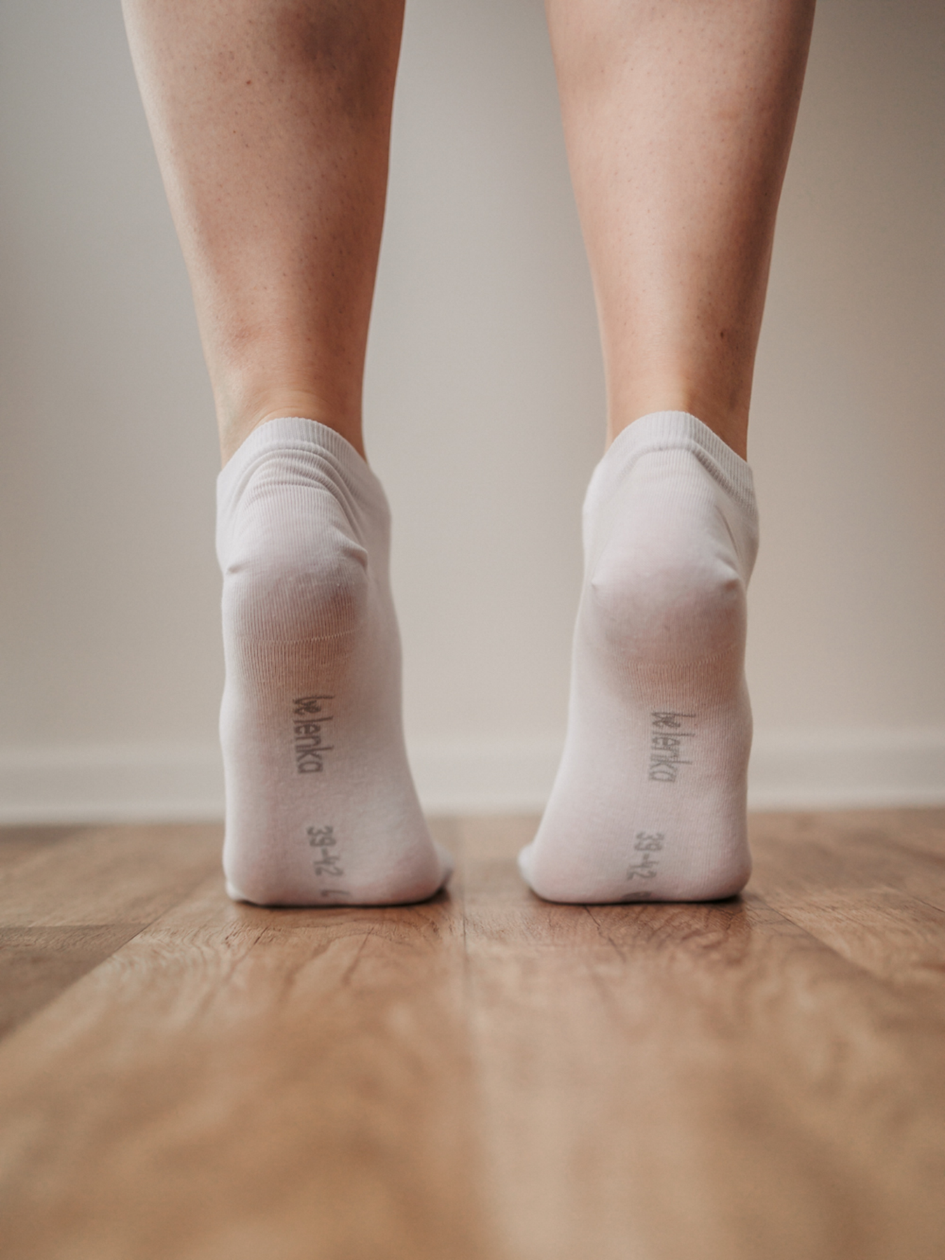 Chaussettes pieds nus - Coupe basse - Essentials - Blanc
