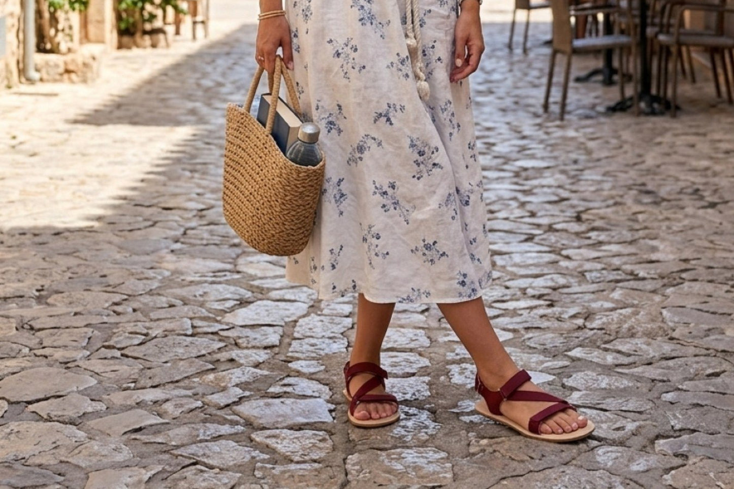 Barefoot Sandals - Be Lenka Flexi 2.0 - Burgundy