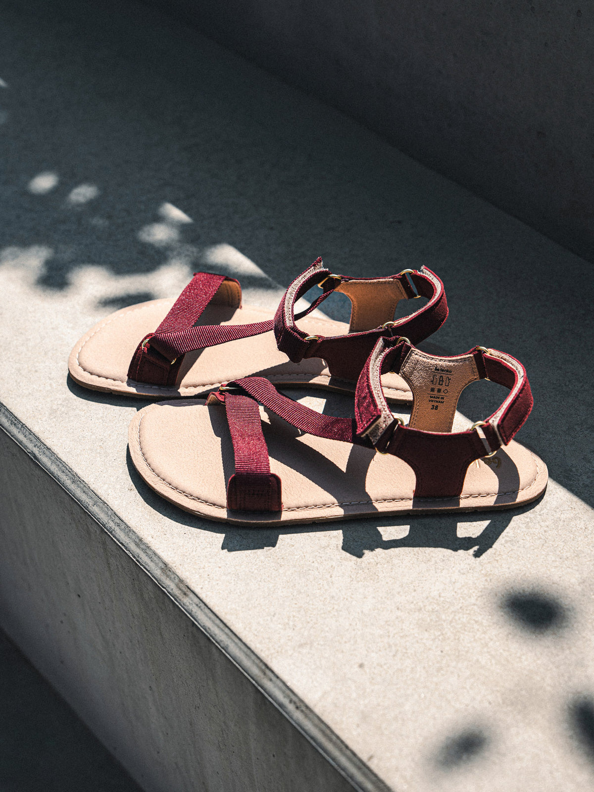 Barefoot Sandals - Be Lenka Flexi 2.0 - Burgundy