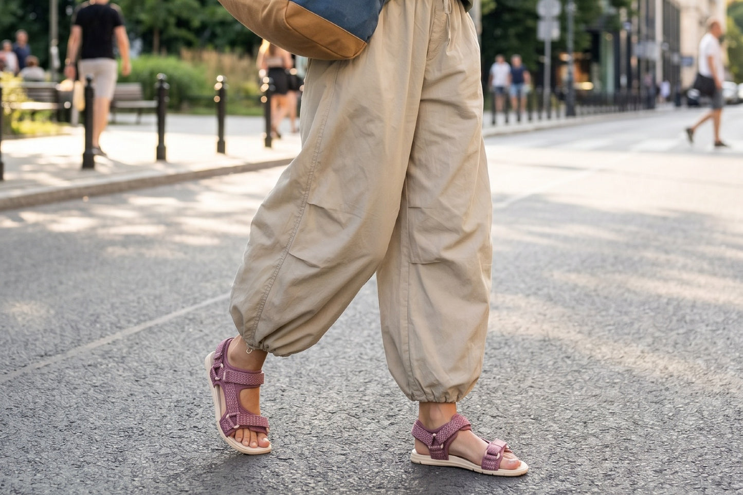 Barefoot Sandals Be Lenka Flow - Dusty Rose