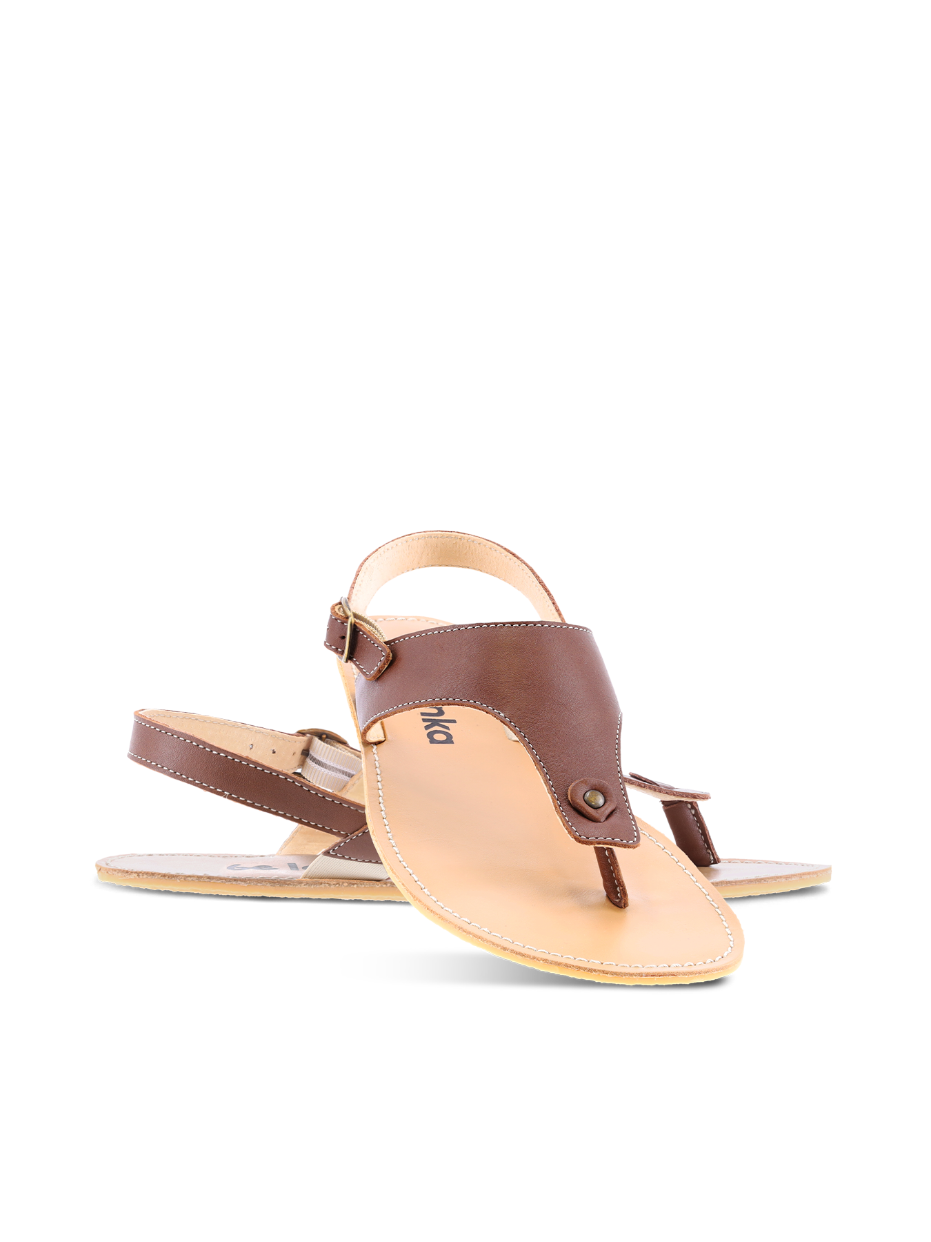 Sandales pieds nus - Be Lenka Promenade - Marron foncé