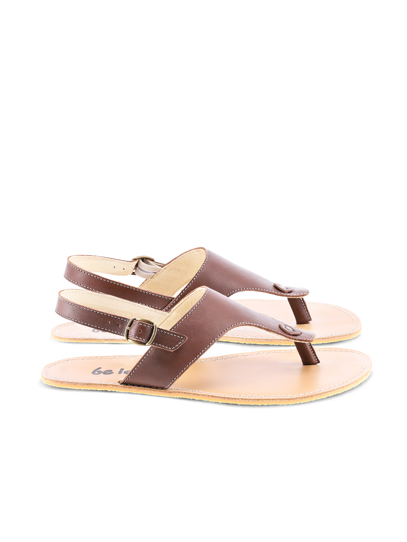 Sandales pieds nus - Be Lenka Promenade - Marron foncé