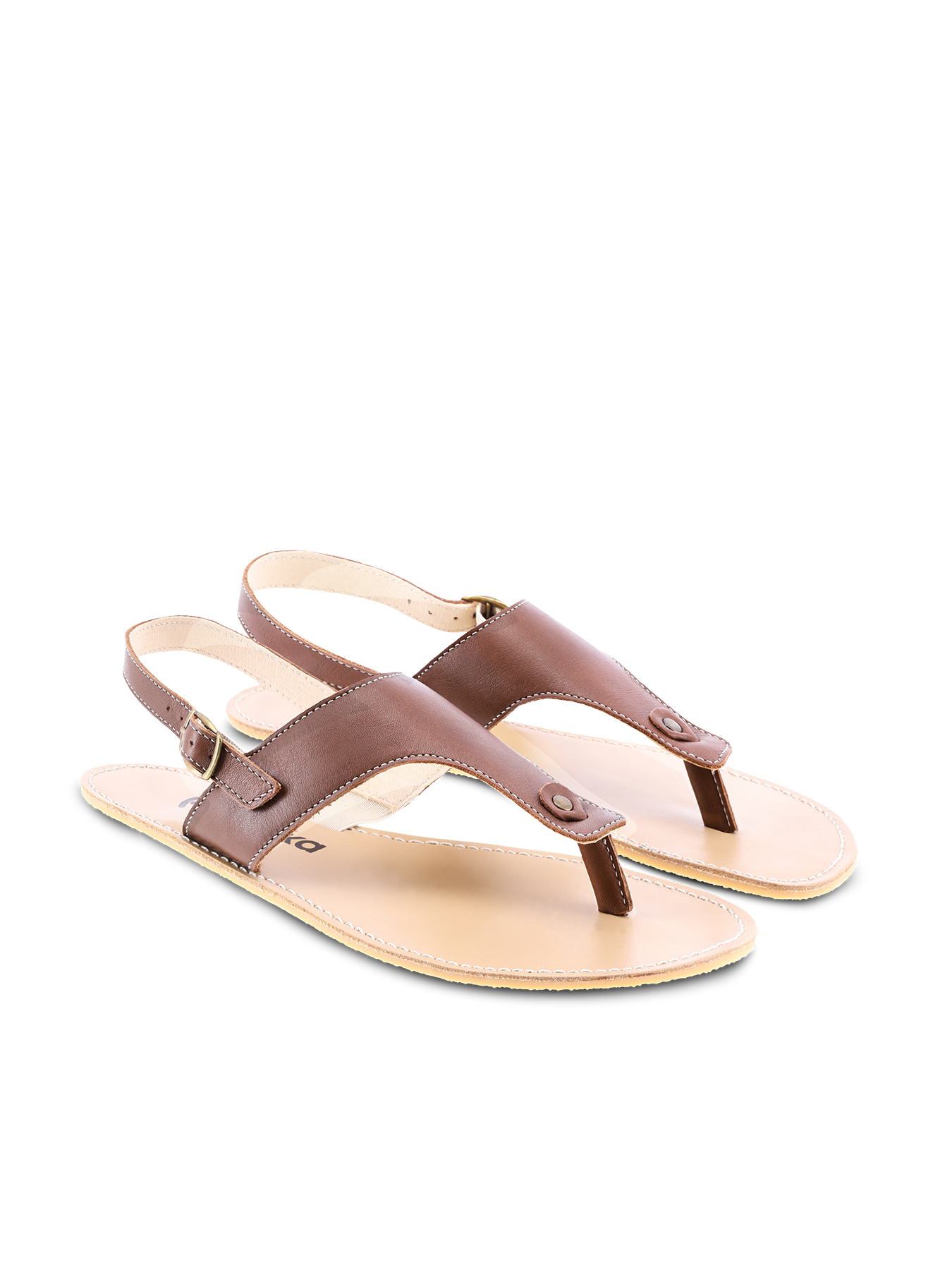 Sandales pieds nus - Be Lenka Promenade - Marron foncé
