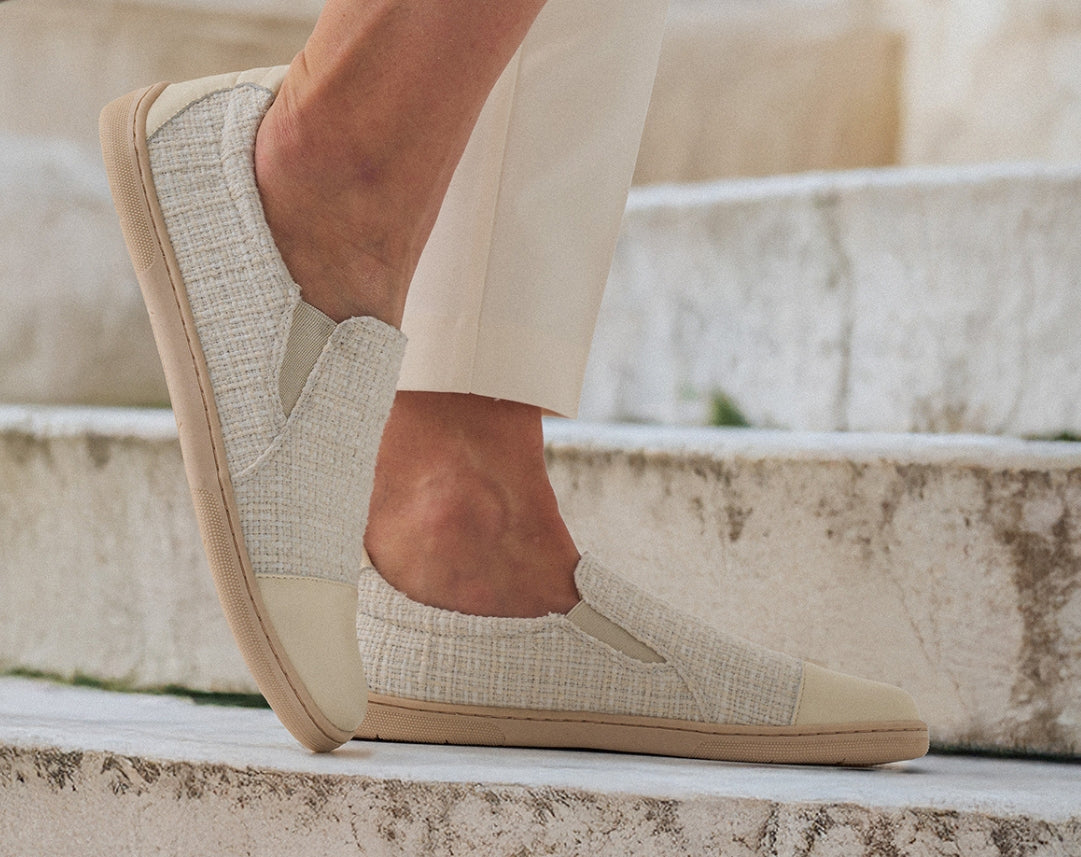 Barefoot Slip-on shoes Be Lenka Breeze - Ivory