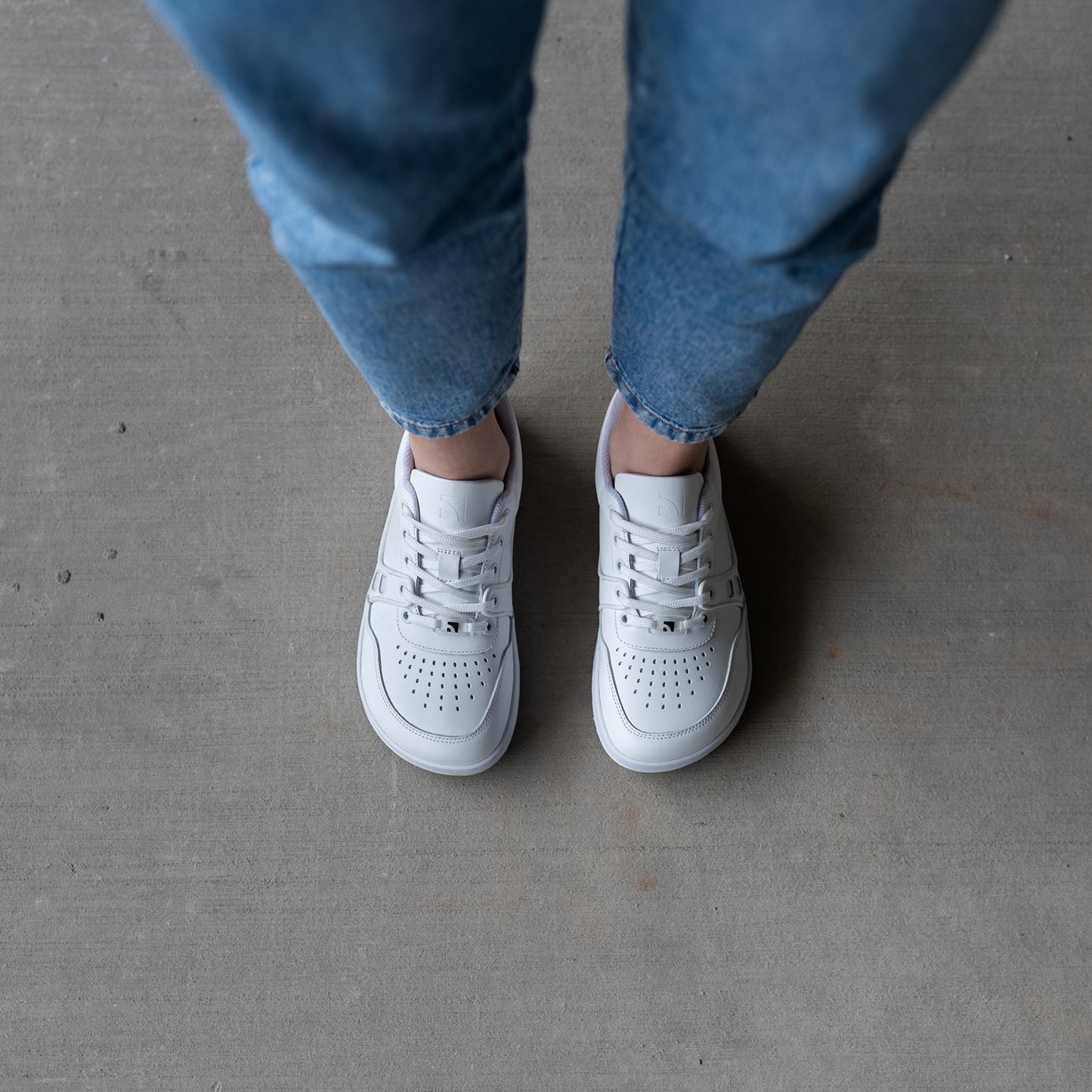 Baskets pieds nus Barebarics Arise - Tout blanc