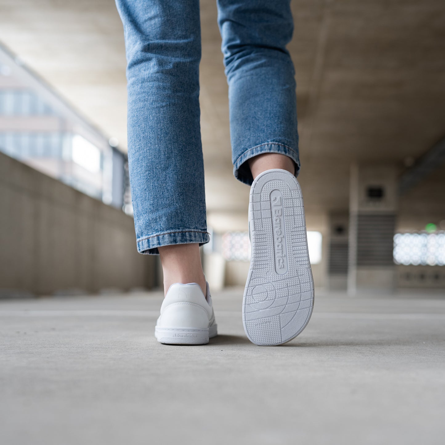 Baskets pieds nus Barebarics Arise - Tout blanc