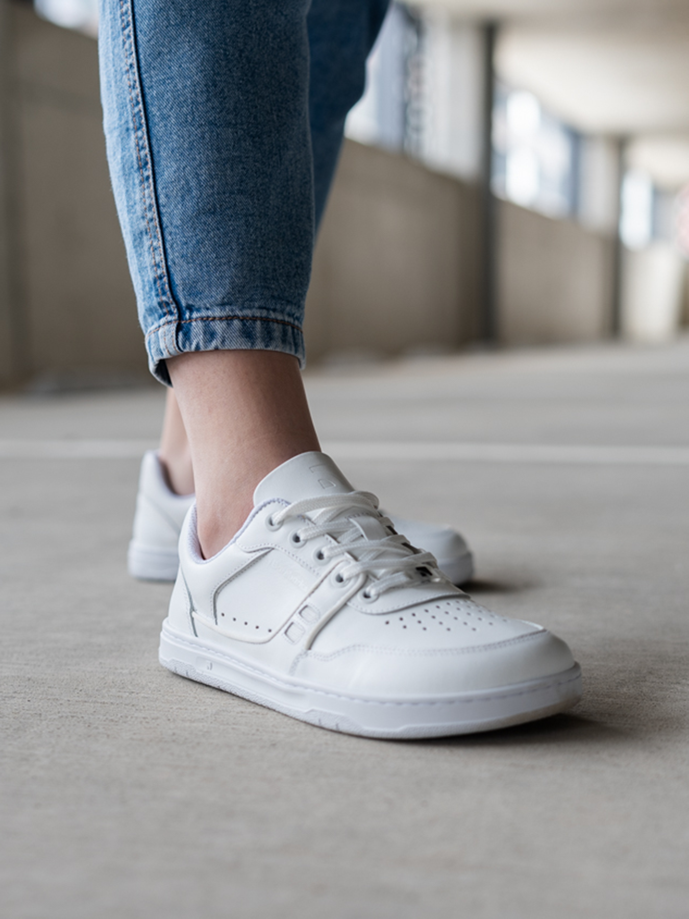 Baskets pieds nus Barebarics Arise - Tout blanc