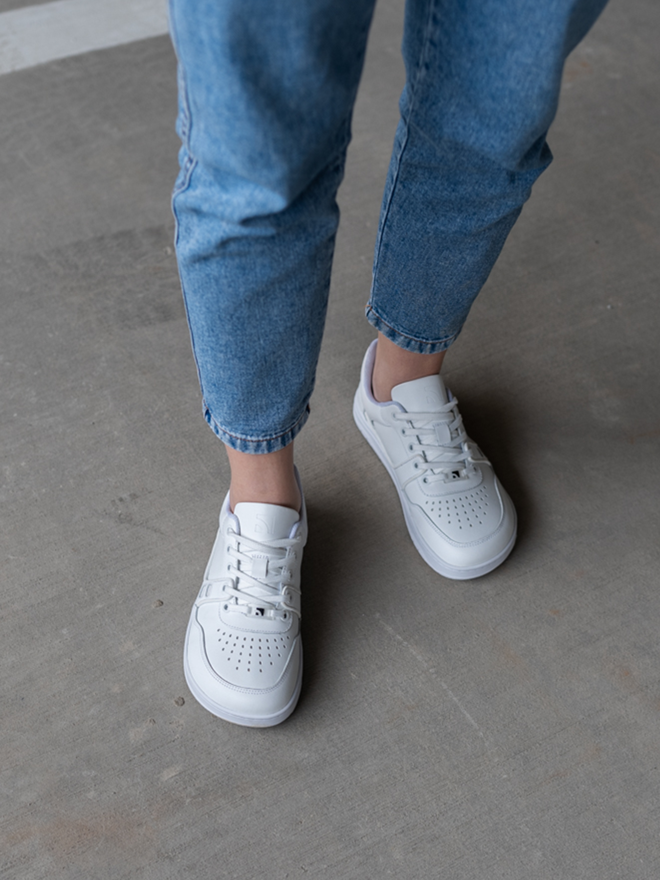Baskets pieds nus Barebarics Arise - Tout blanc