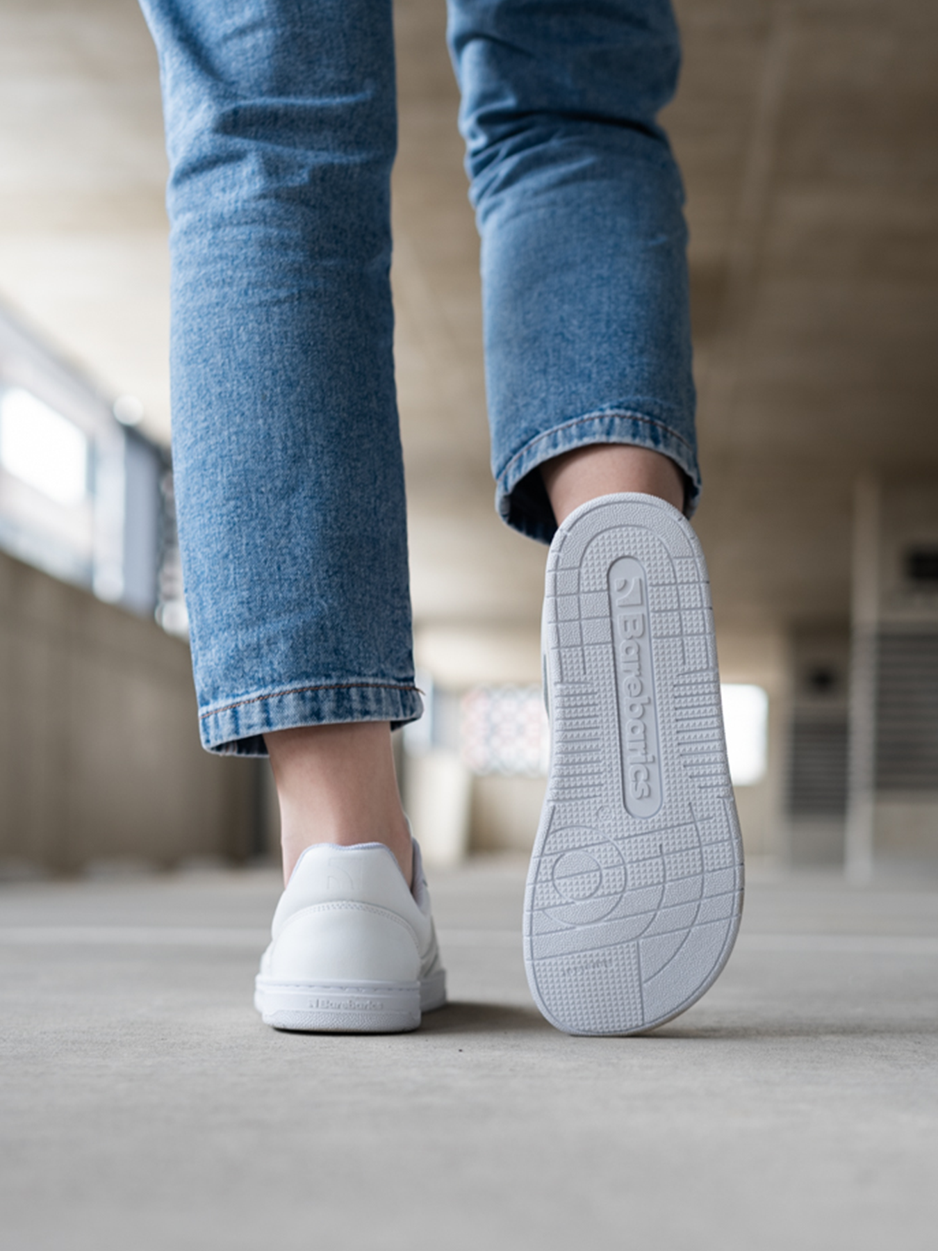 Baskets pieds nus Barebarics Arise - Tout blanc