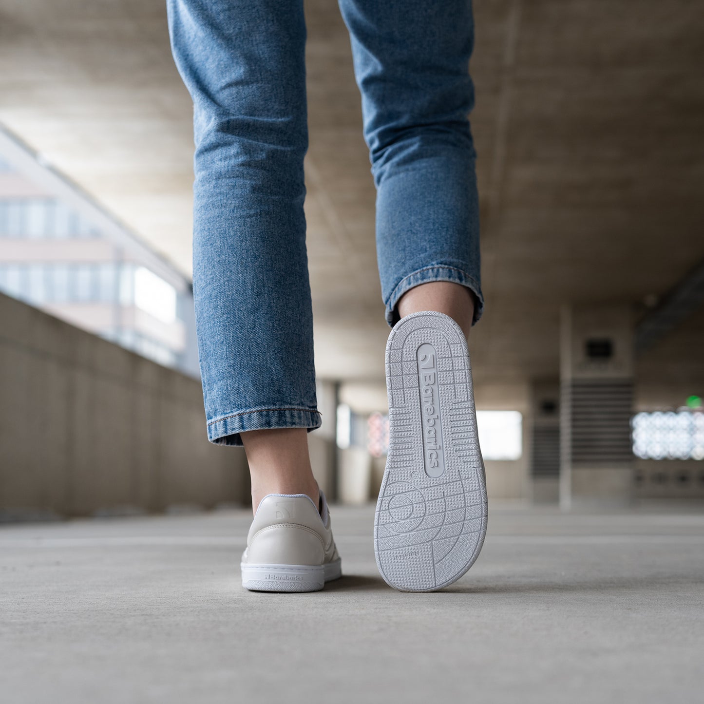 Baskets pieds nus Barebarics Arise - Blanc crème