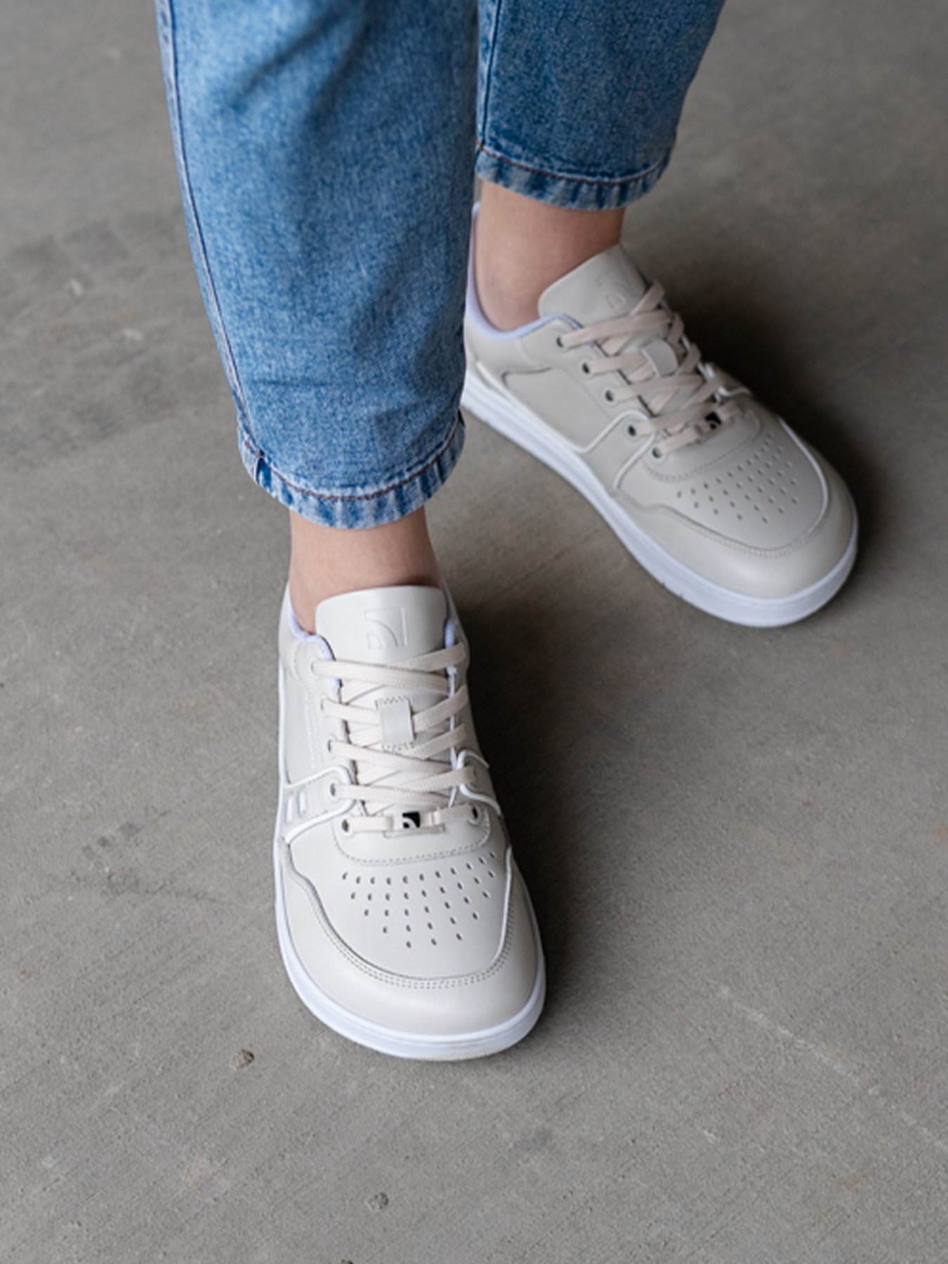 Baskets pieds nus Barebarics Arise - Blanc crème