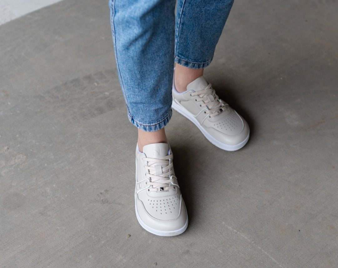 Barefoot Sneakers Barebarics Arise - Cream White
