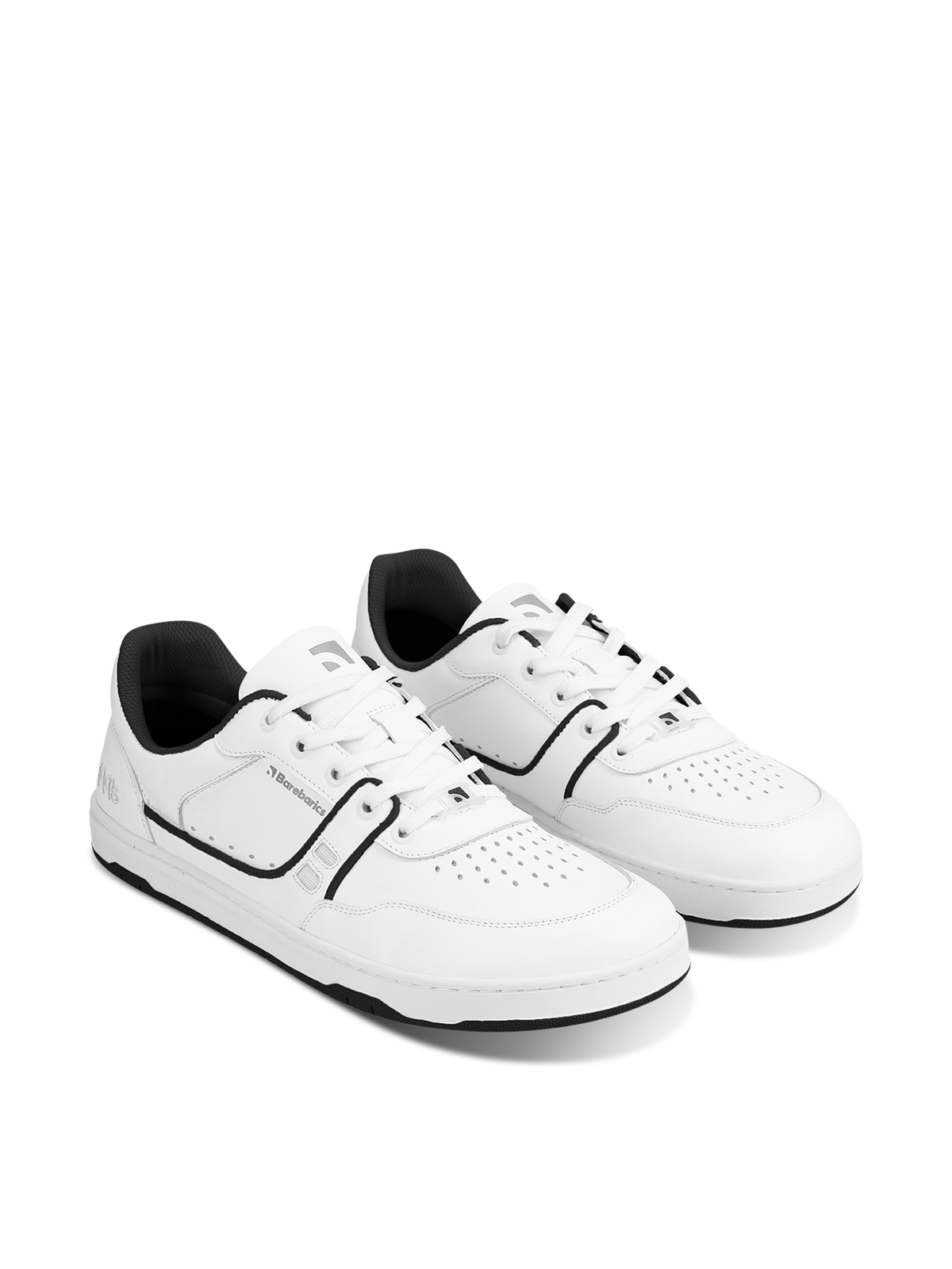 Barefoot Sneakers Barebarics Arise - White & Black