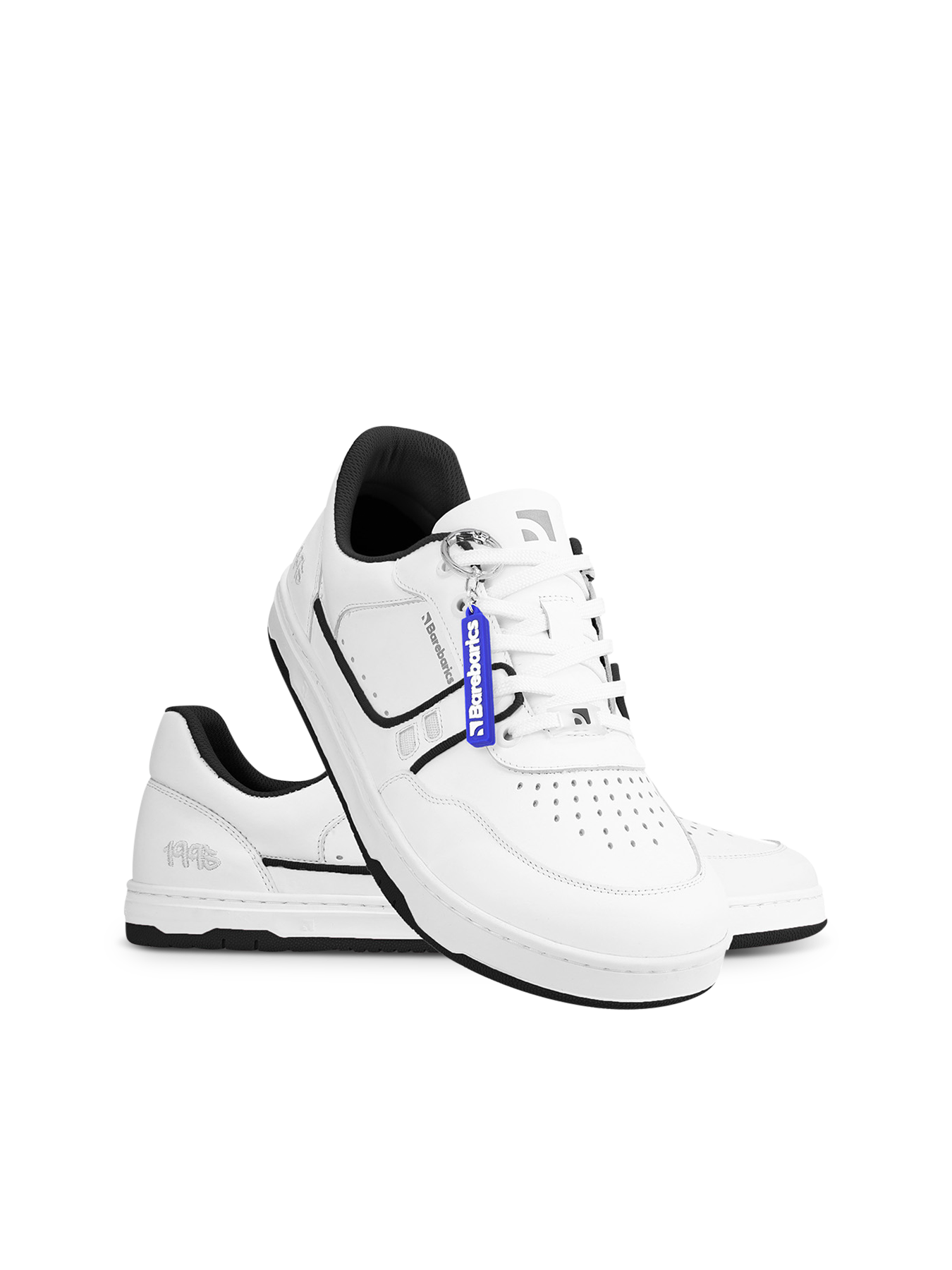 Barefoot Sneakers Barebarics Arise - White & Black