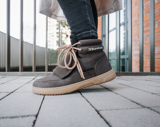Baskets pieds nus Barebarics Blizzard - Marron chocolat foncé