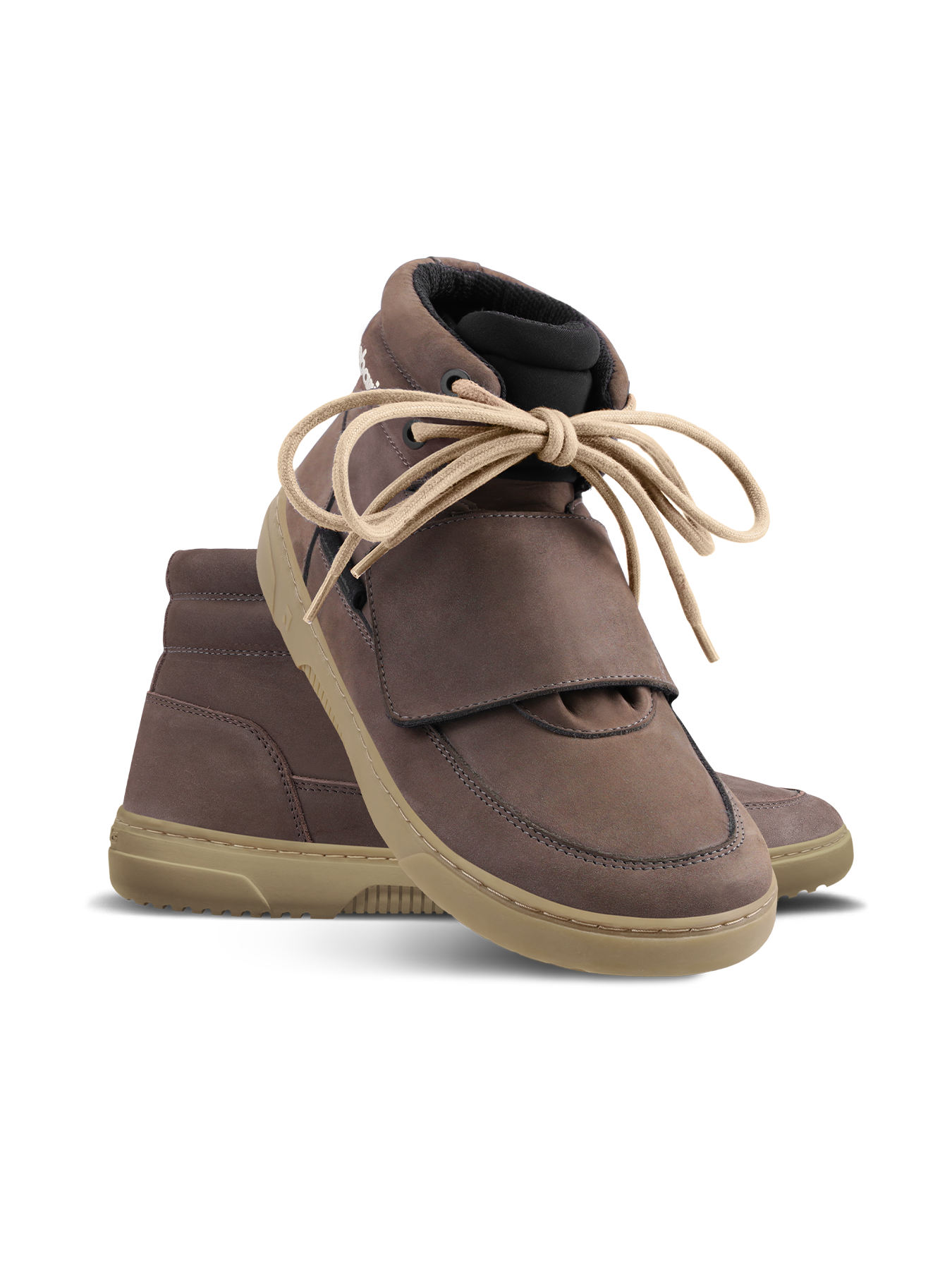 Barefoot Sneakers Barebarics Blizzard - Dark Chocolate Brown