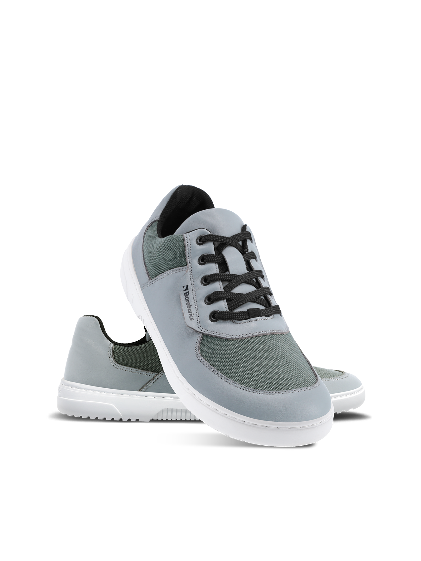 Barefoot Sneakers Barebarics Bravo - Grey & White