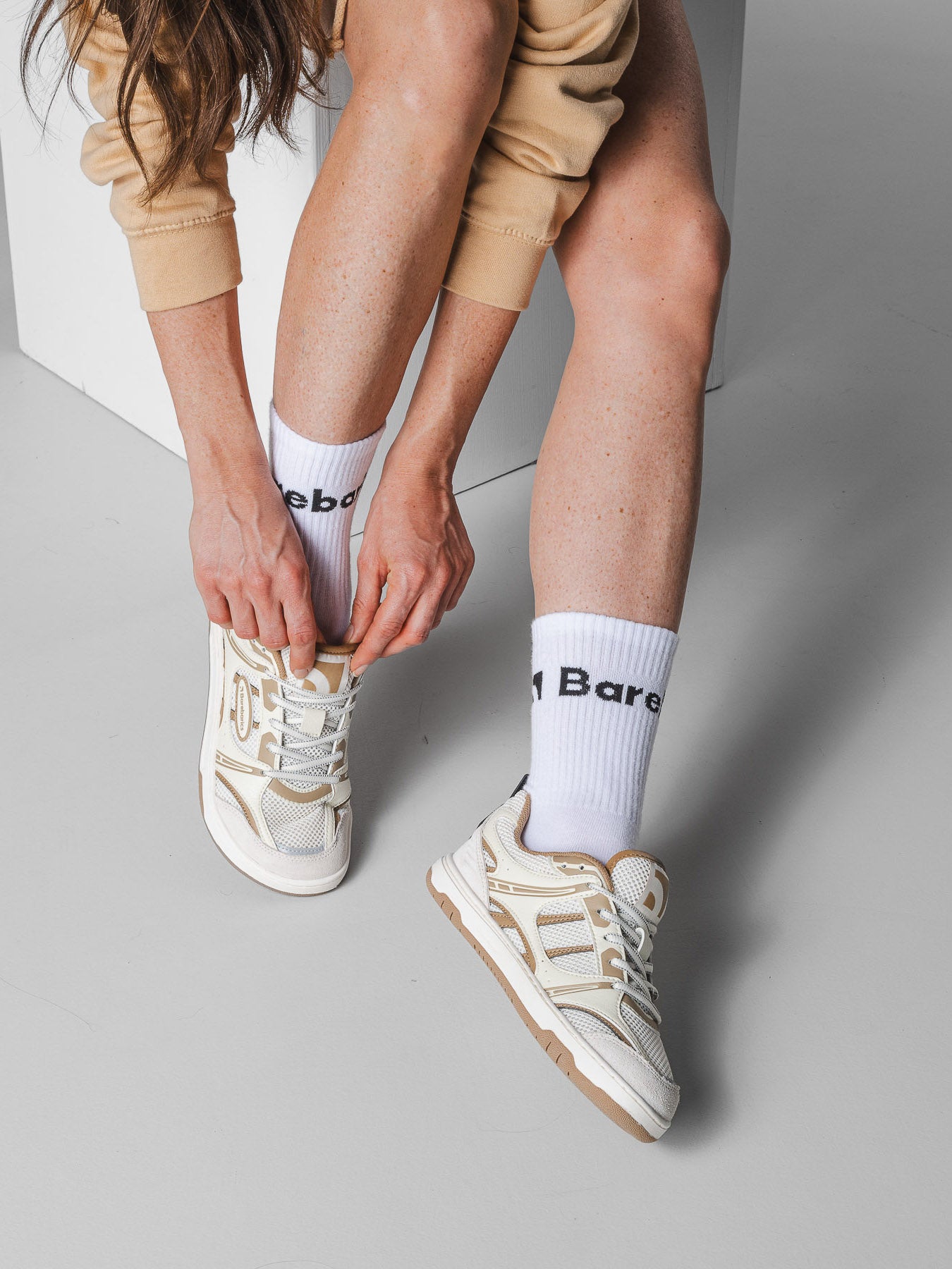 Barefoot Sneakers Barebarics Dropsta - Beige