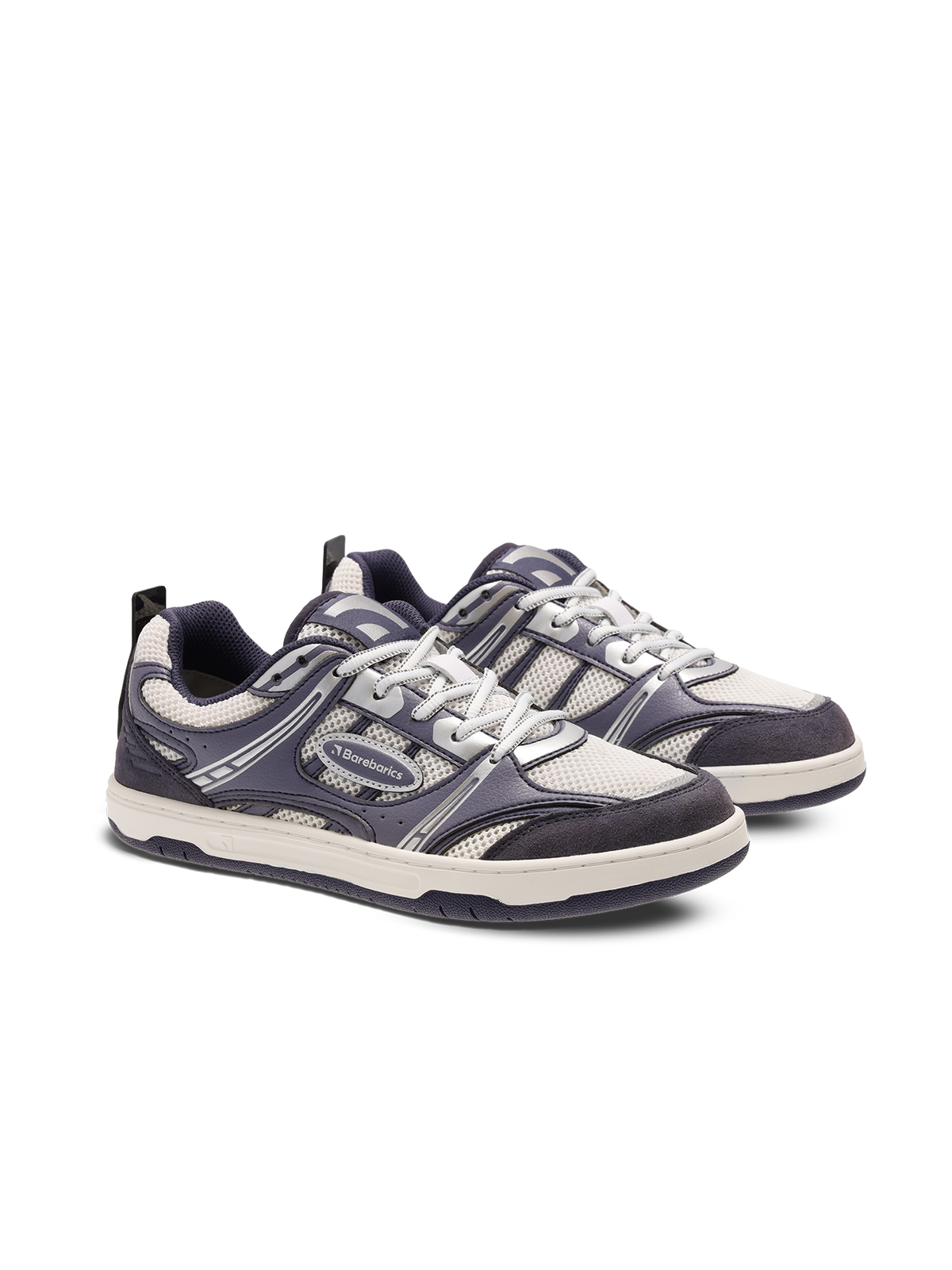 Barefoot Sneakers Barebarics Dropsta - Blue & Silver