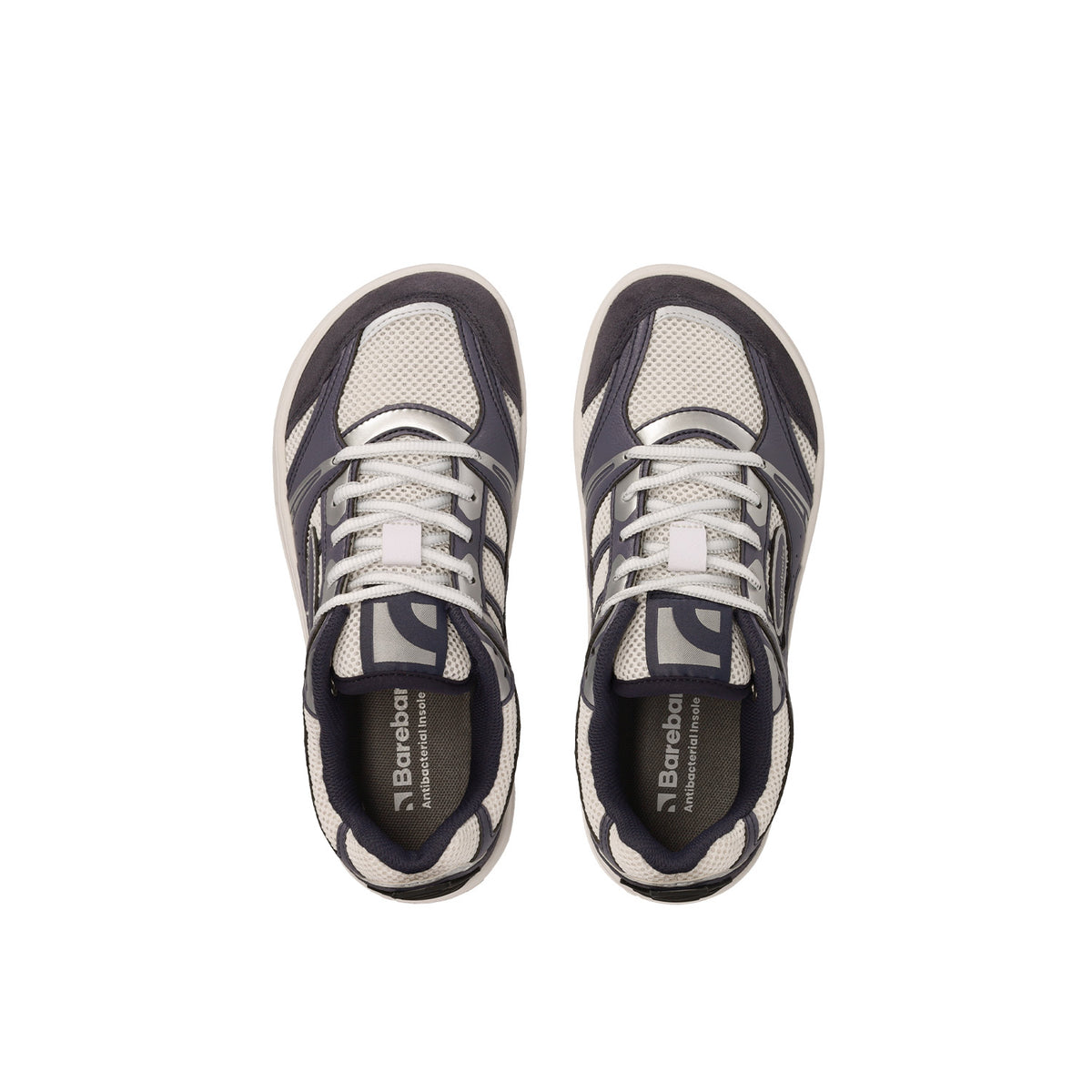 Barefoot Sneakers Barebarics Dropsta - Blue & Silver