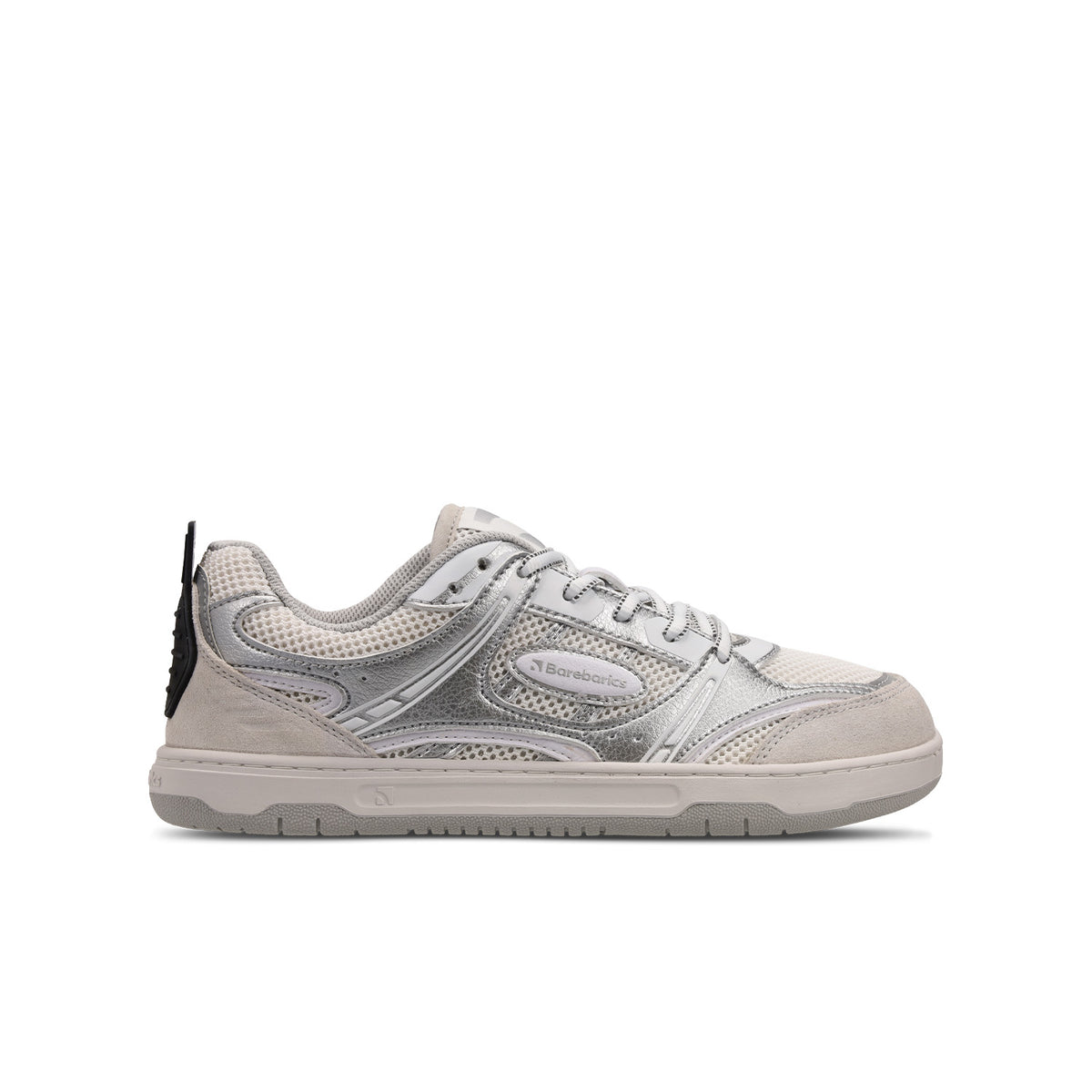 Barefoot Sneakers Barebarics Dropsta - Silver & White