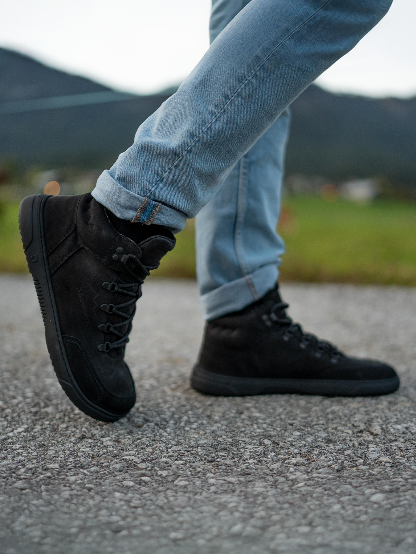 Baskets pieds nus Barebarics Element - Tout noir