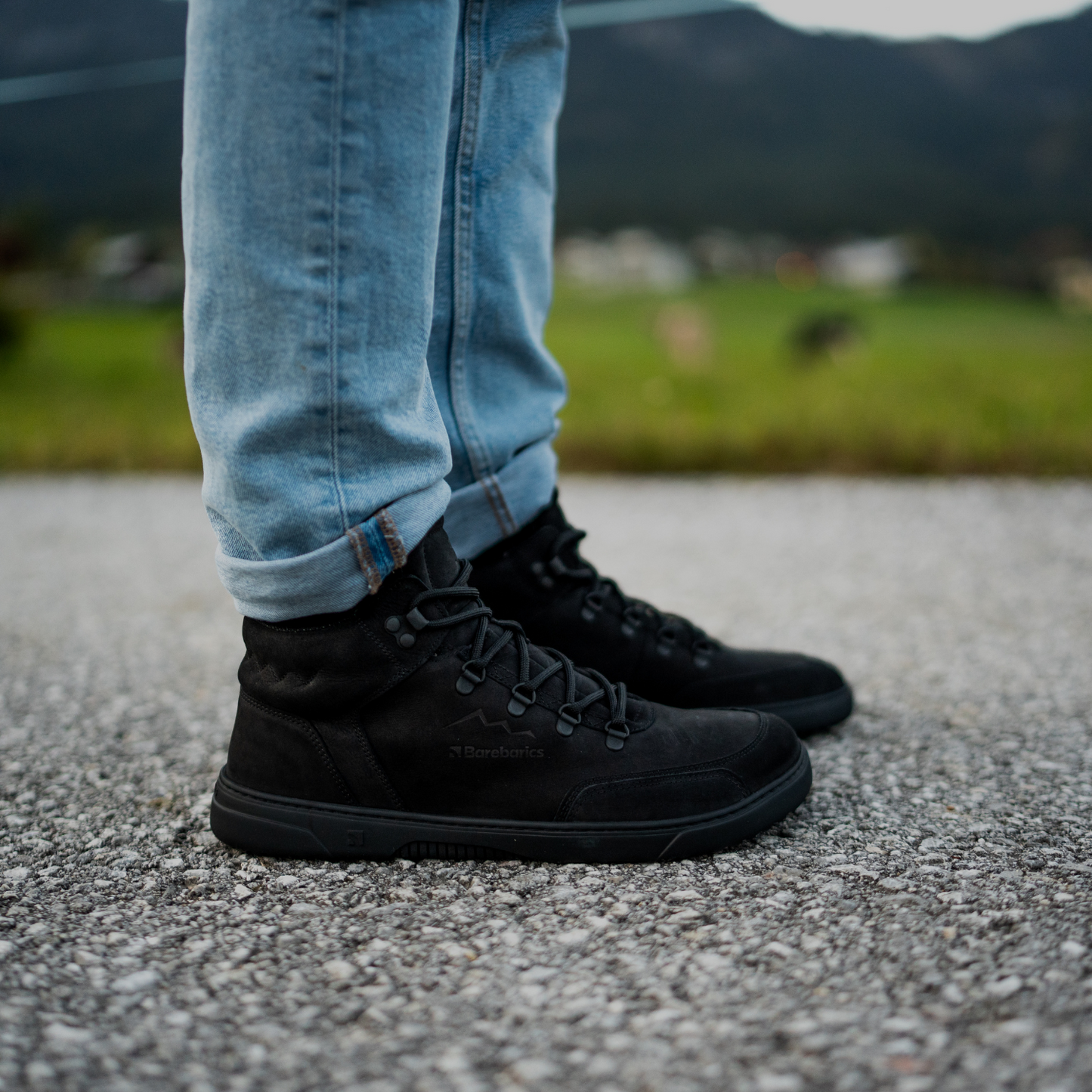 Baskets pieds nus Barebarics Element - Tout noir