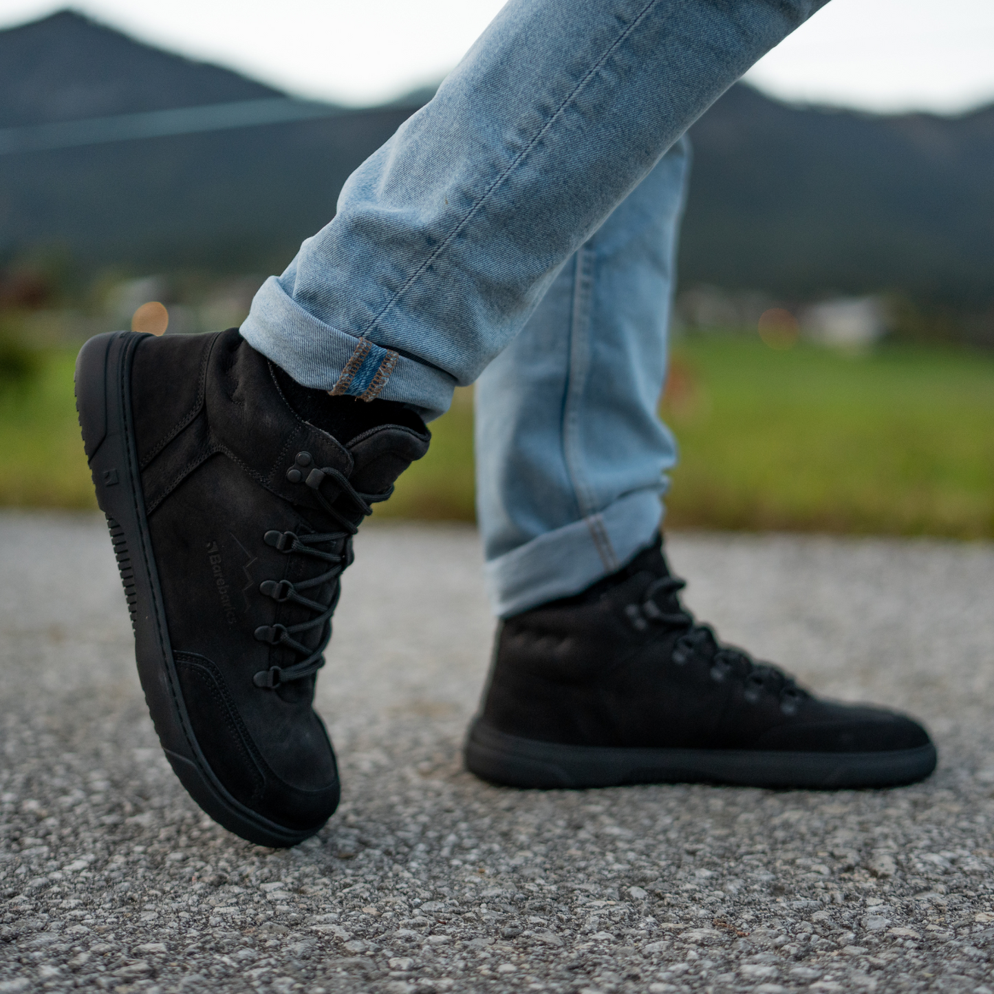 Baskets pieds nus Barebarics Element - Tout noir