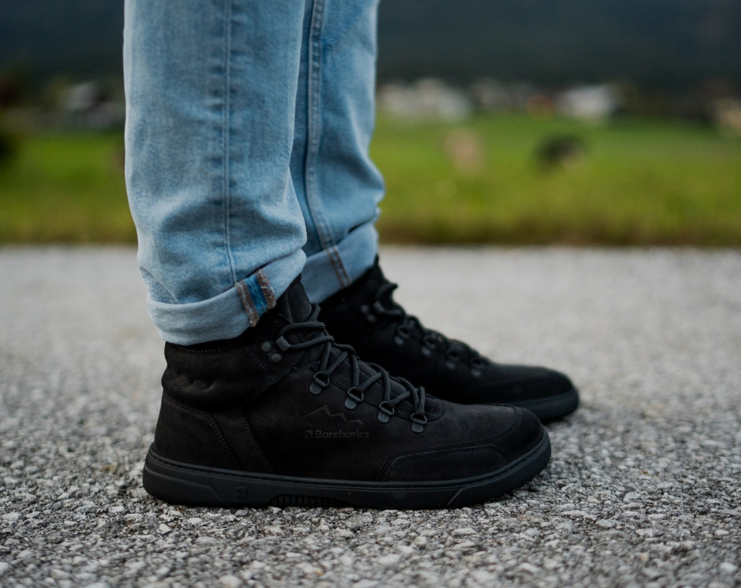 Barefoot Sneakers Barebarics Element - All Black