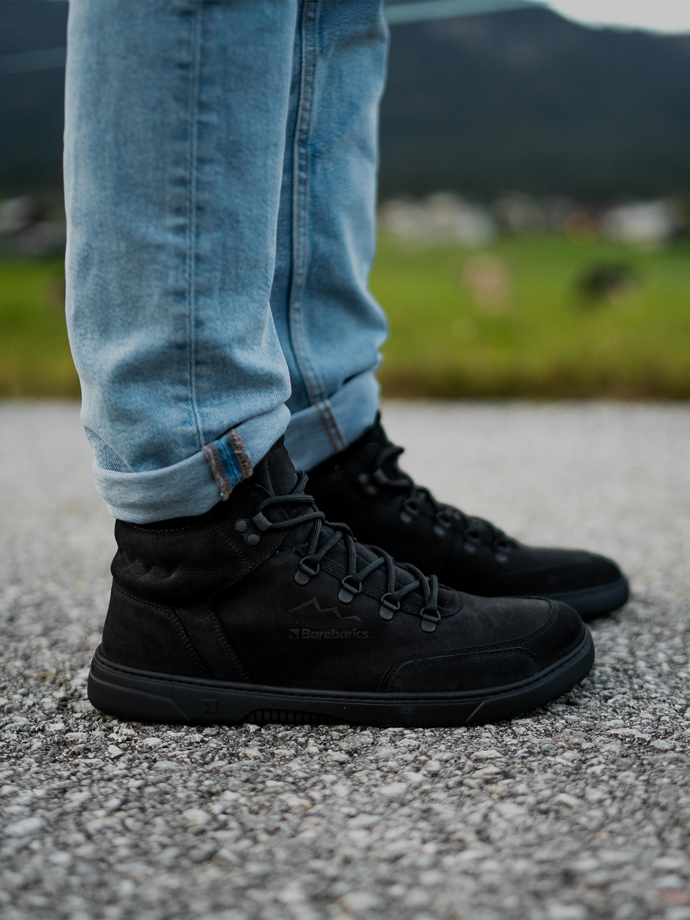 Baskets pieds nus Barebarics Element - Tout noir