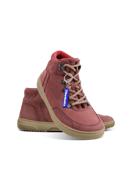 Barefoot Sneakers Barebarics Element - Clay Red