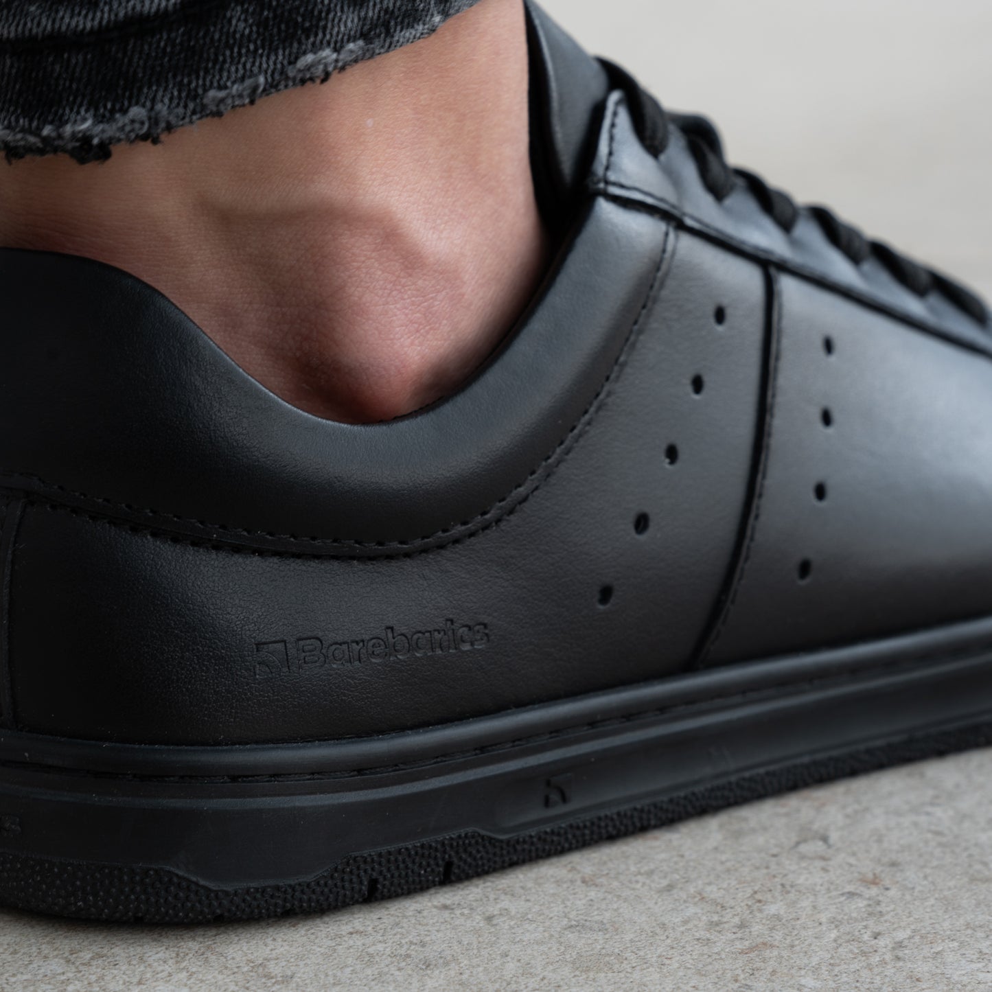 Baskets pieds nus Barebarics Enigma - Tout noir