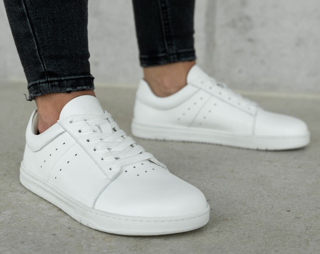 Barefoot Sneakers Barebarics Enigma - All White