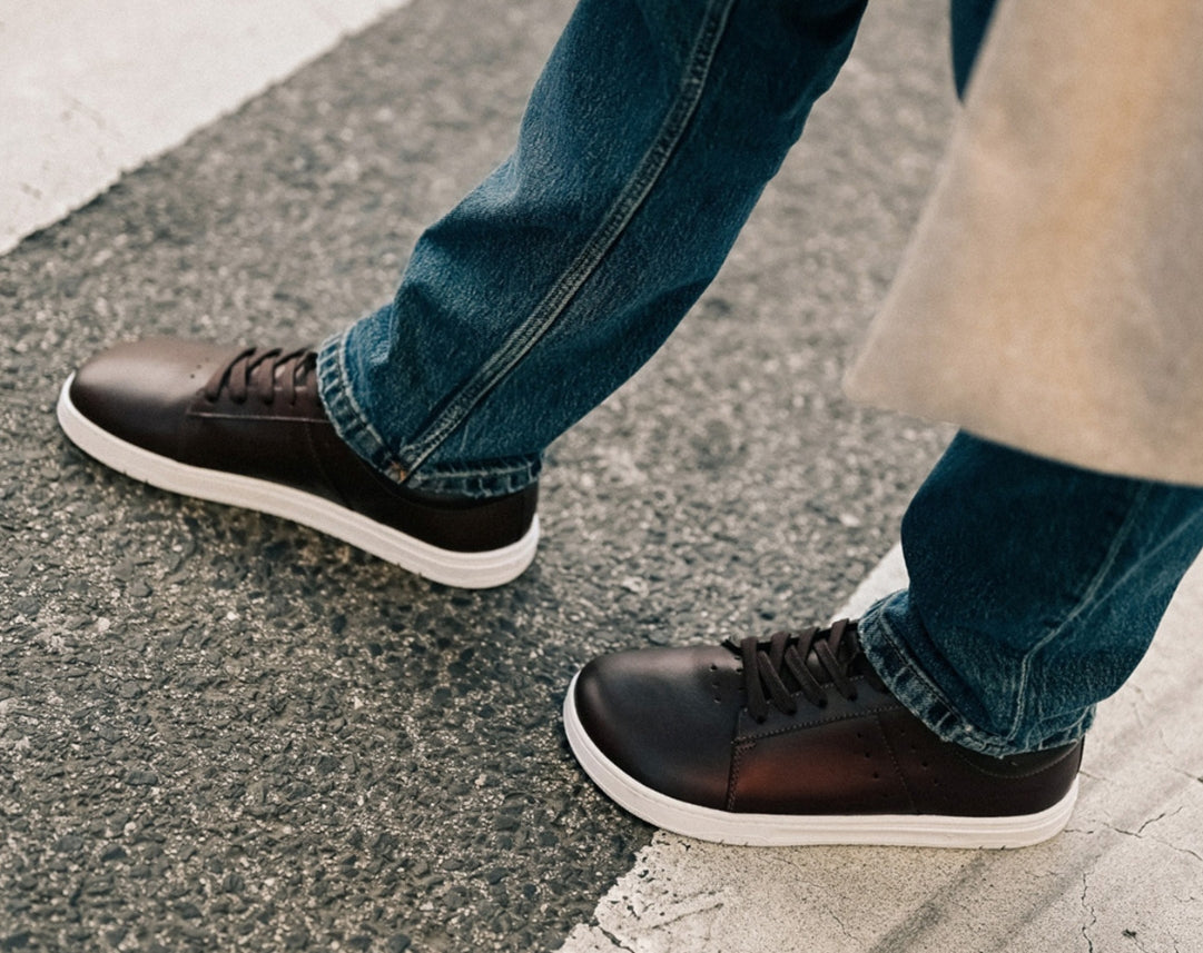Barefoot Sneakers Barebarics Enigma - Dark Brown