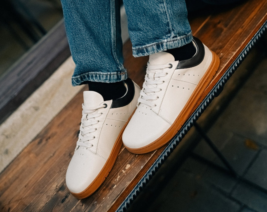 Barefoot Sneakers Barebarics Enigma - Ivory