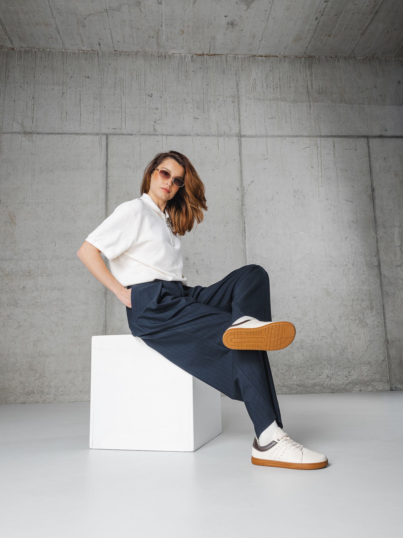 Barefoot Sneakers Barebarics Enigma - Ivory
