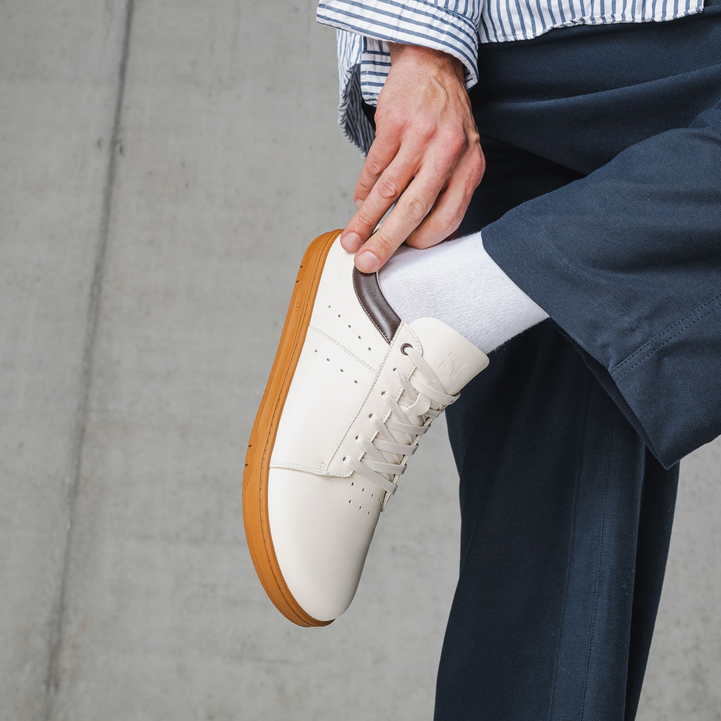 Barefoot Sneakers Barebarics Enigma - Ivory