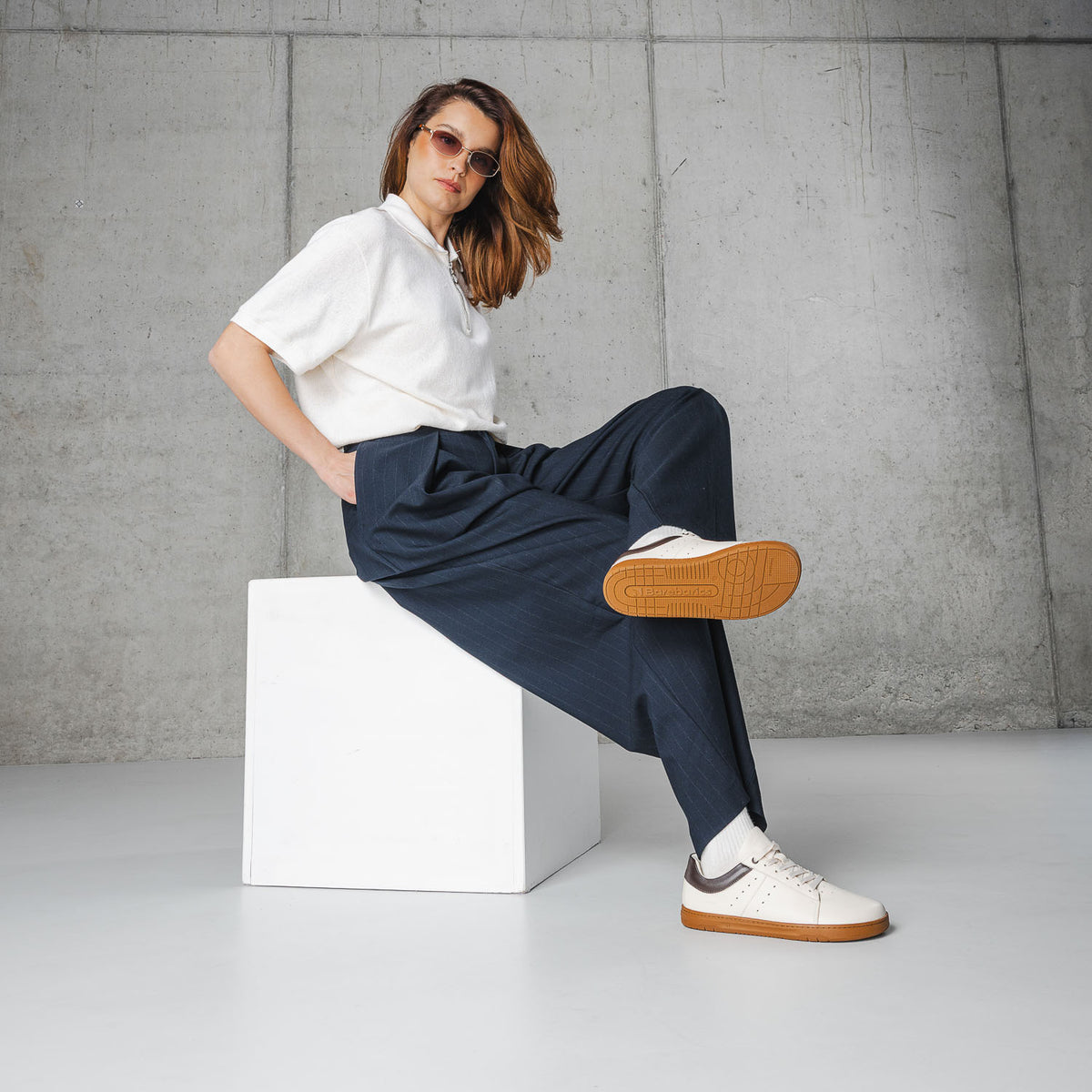 Barefoot Sneakers Barebarics Enigma - Ivory