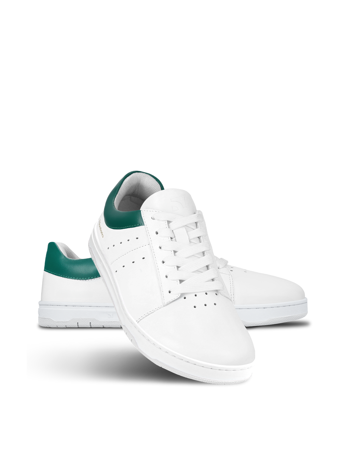 Barefoot Sneakers Barebarics Enigma - White & Dark Green
