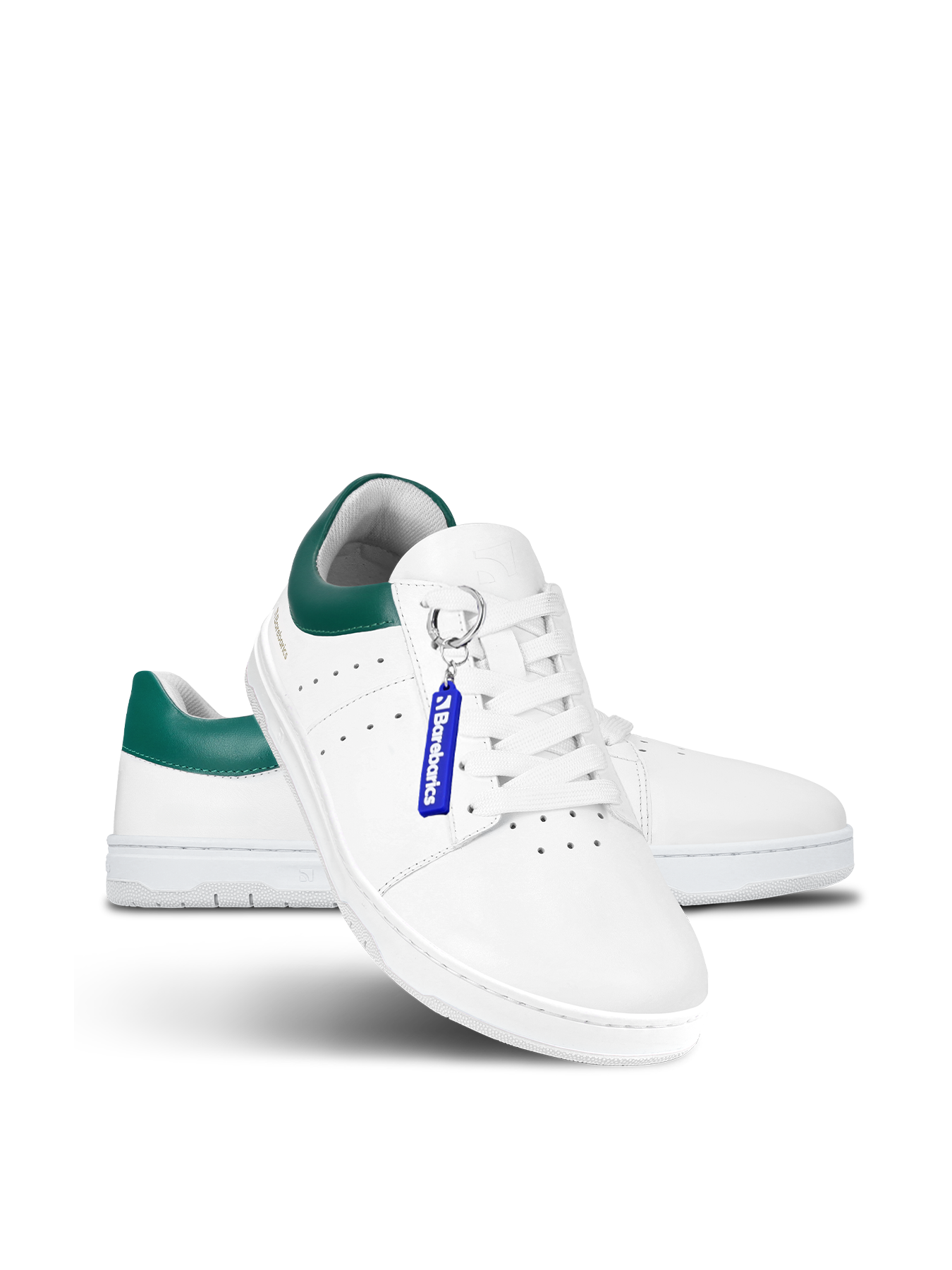 Barefoot Sneakers Barebarics Enigma - White & Dark Green