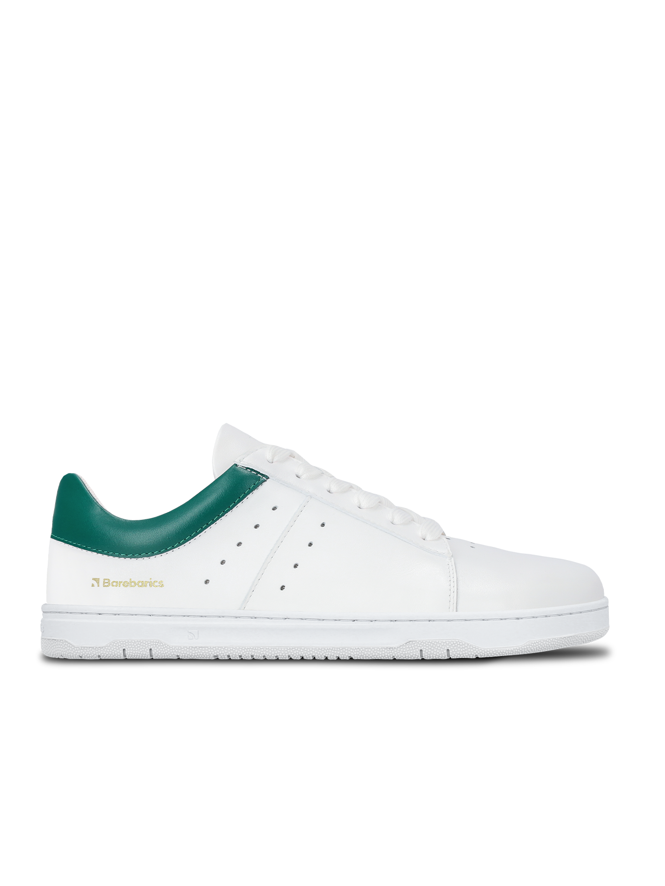Barefoot Sneakers Barebarics Enigma - White & Dark Green