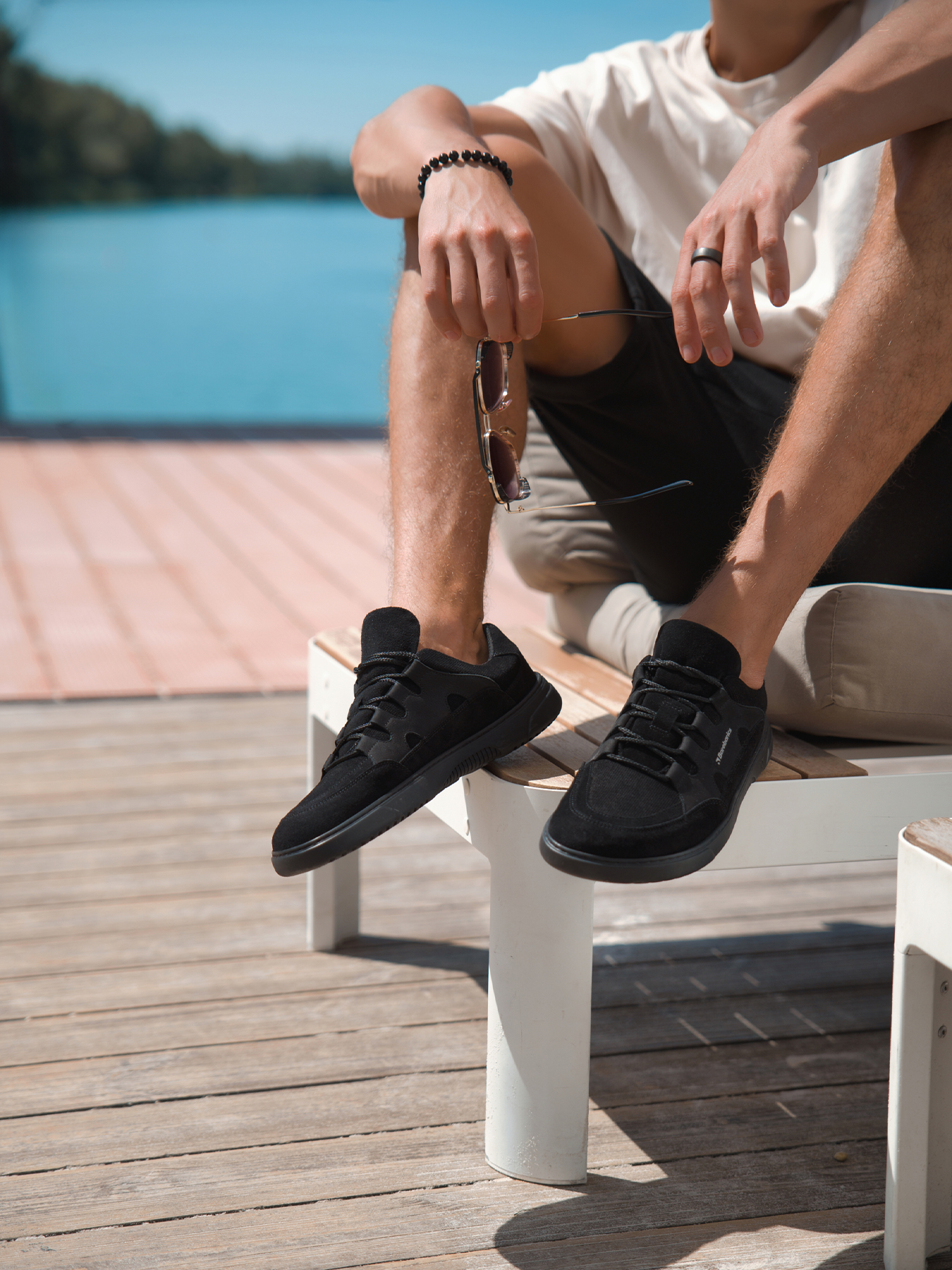Baskets pieds nus Barebarics Evo - Tout noir