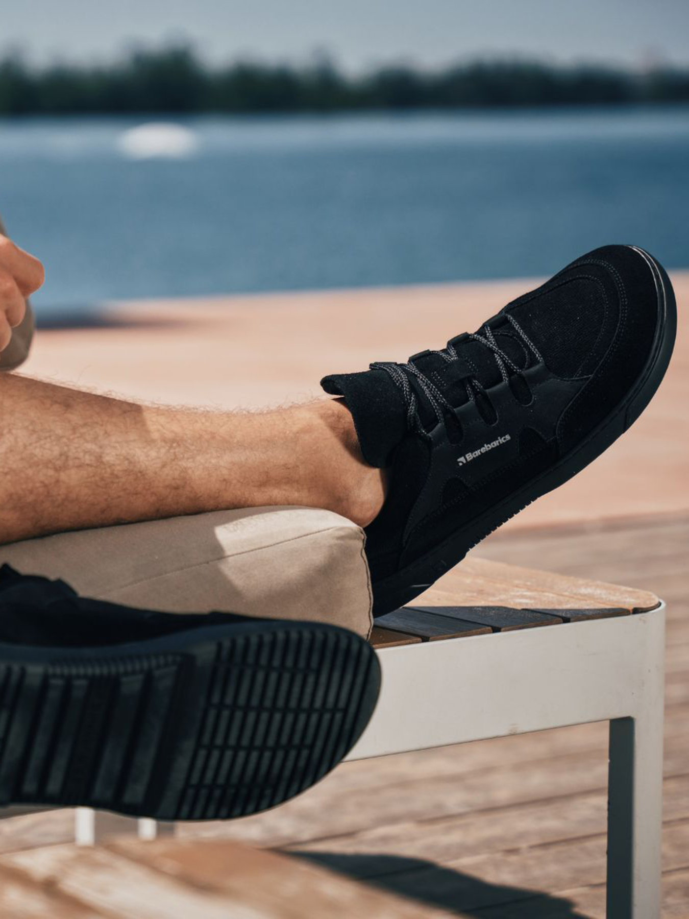 Baskets pieds nus Barebarics Evo - Tout noir