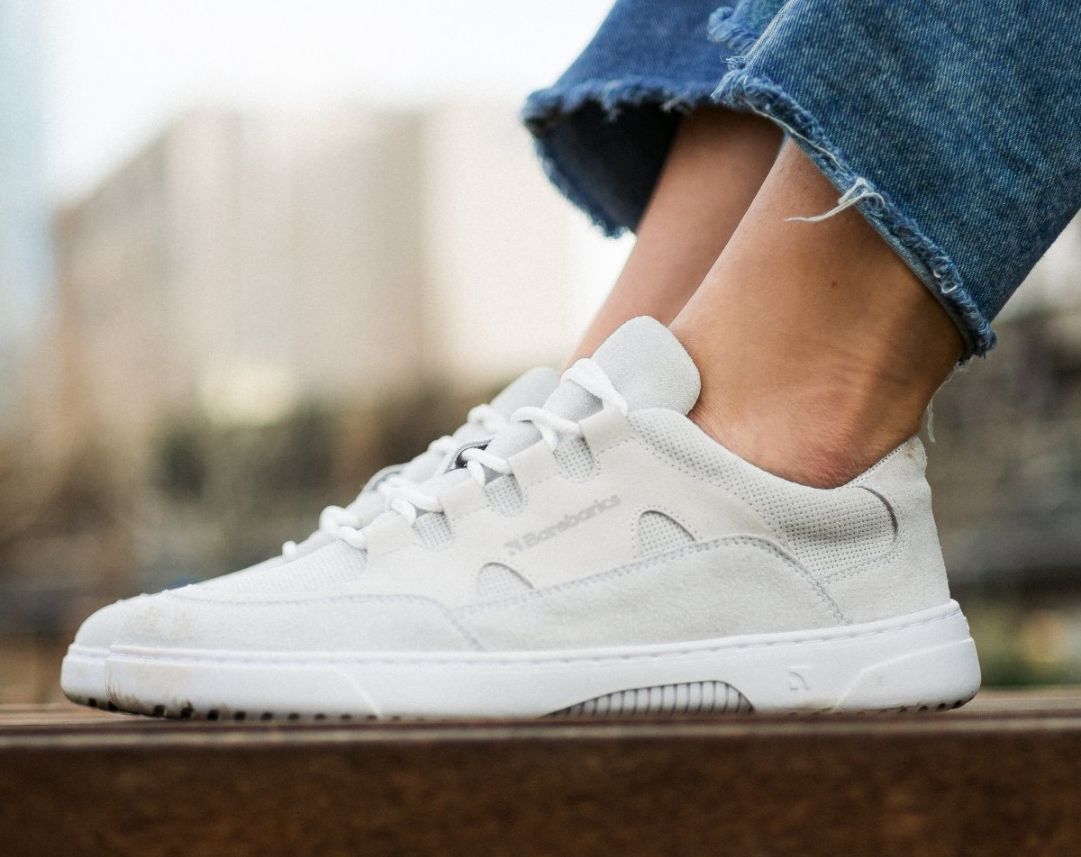Baskets pieds nus Barebarics Evo - Blanc craie