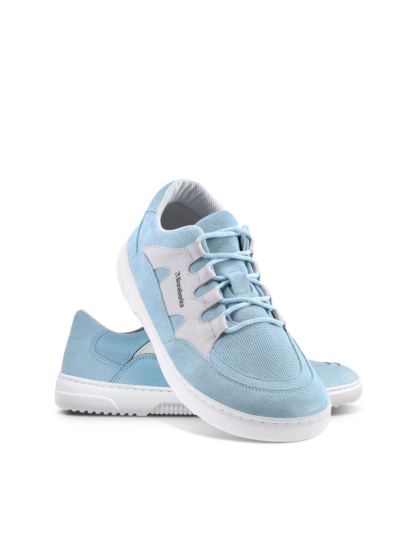Barefoot Sneakers Barebarics Evo - Light Blue & White