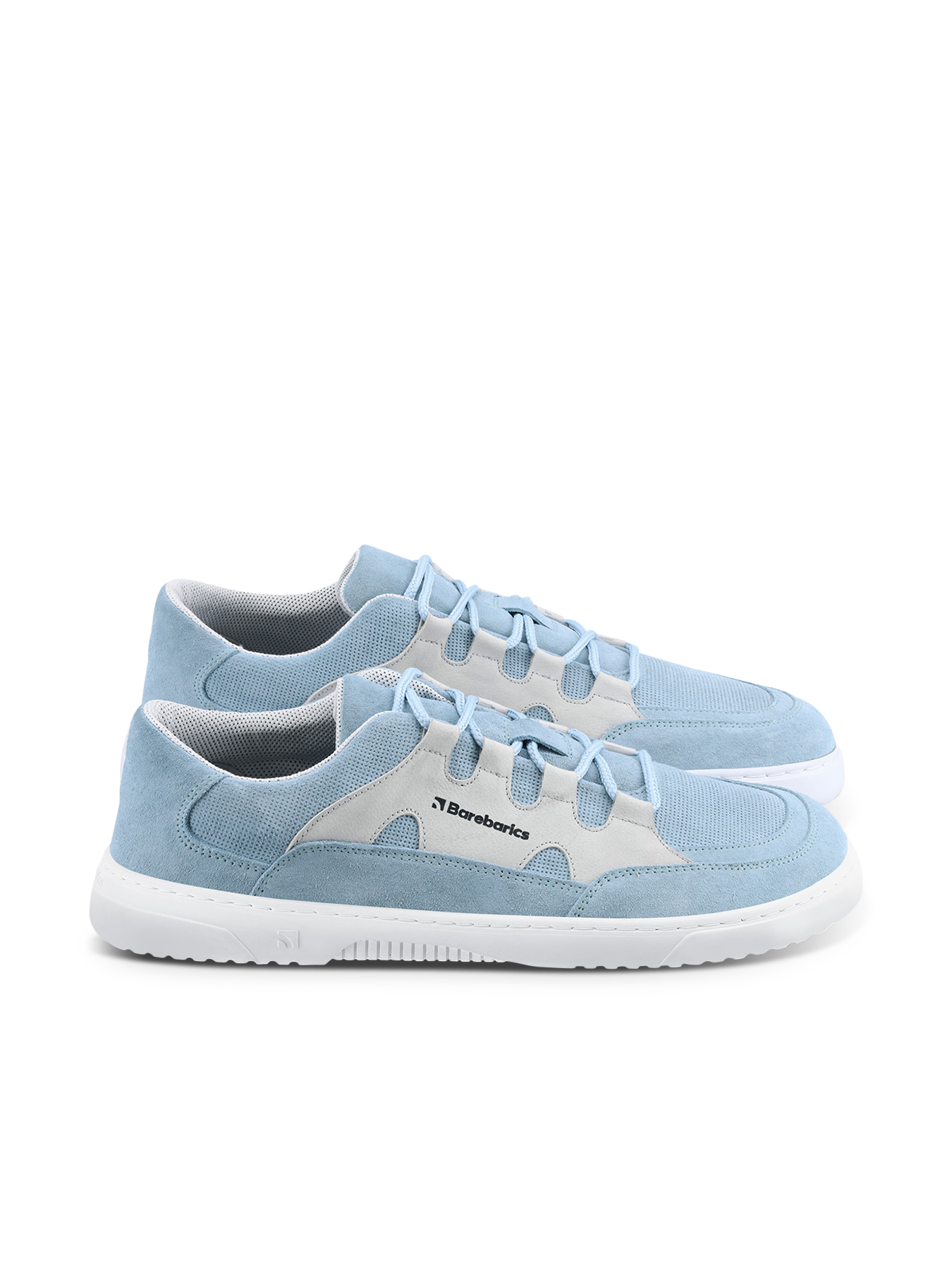Barefoot Sneakers Barebarics Evo - Light Blue & White