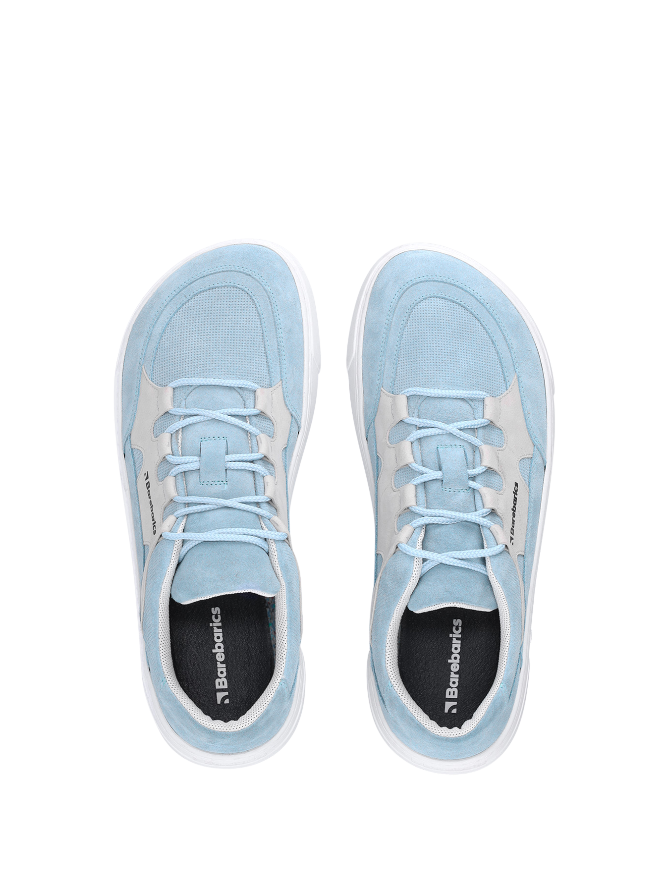 Barefoot Sneakers Barebarics Evo - Light Blue & White