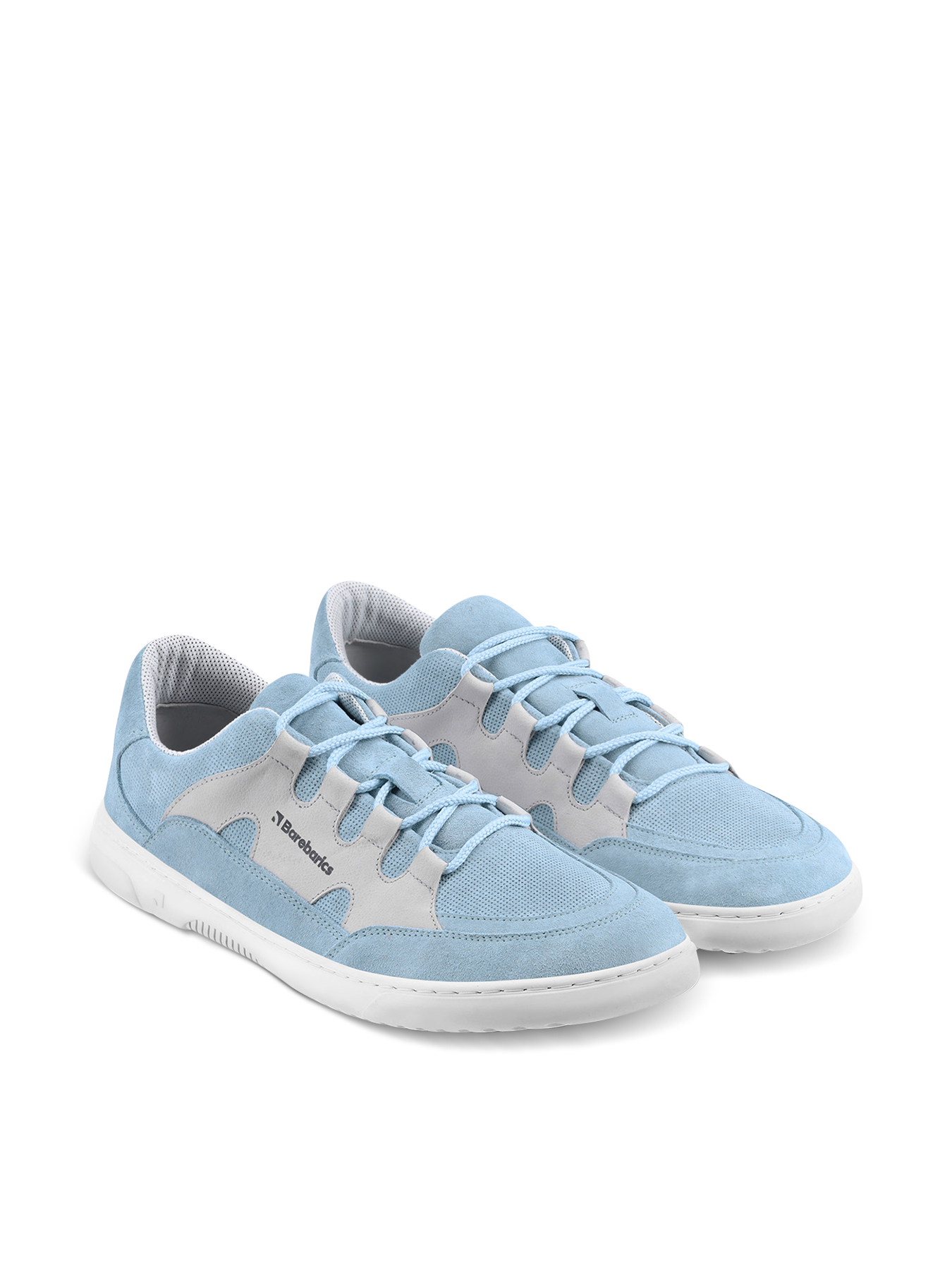 Barefoot Sneakers Barebarics Evo - Light Blue & White